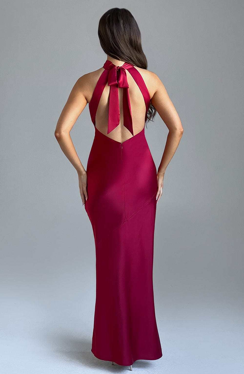 Etta Maxi Dress - Wine-My Top Dress.All Rights Reserved