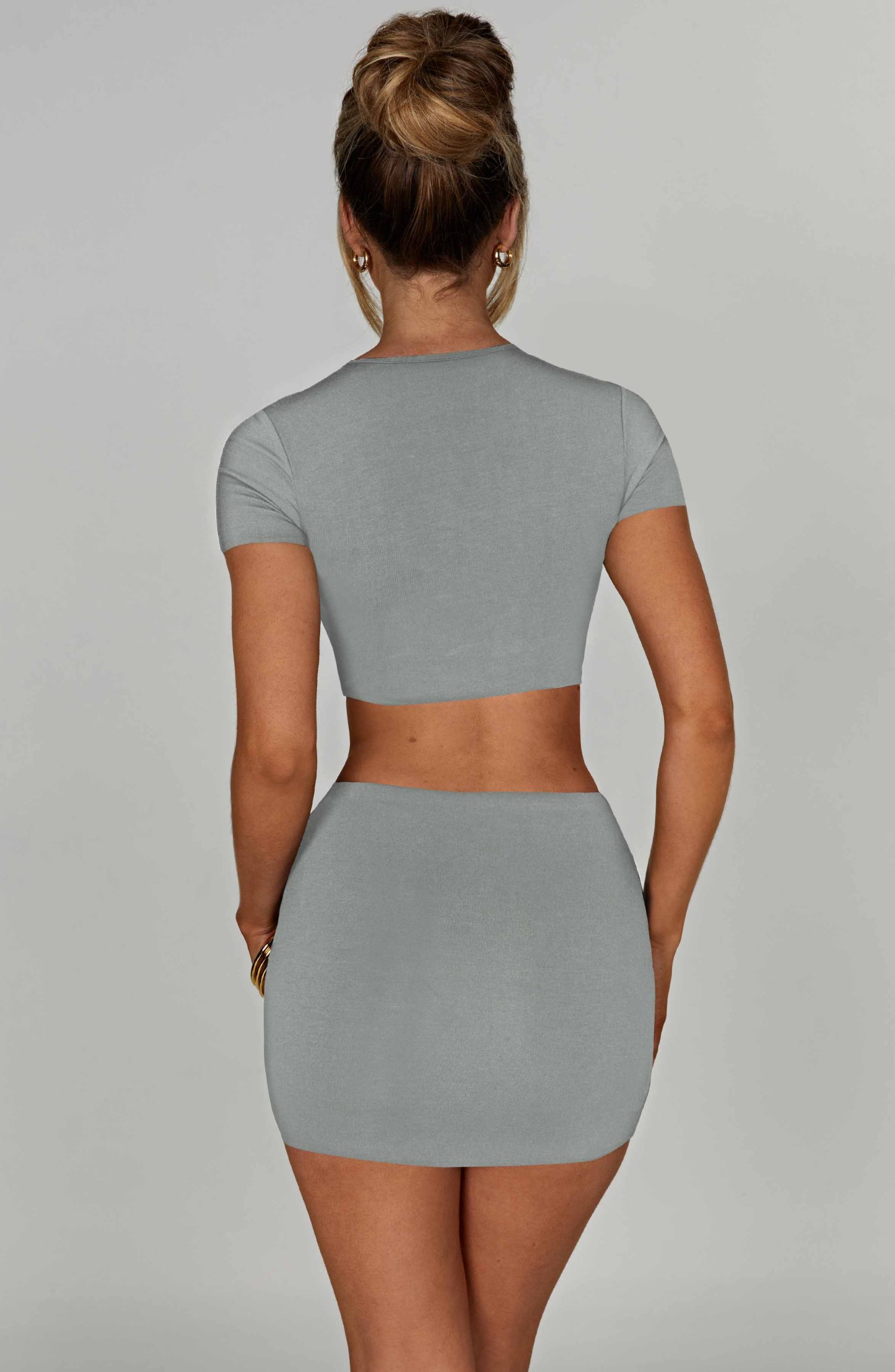 Eve Top - Steel-My Top Dress.All Rights Reserved