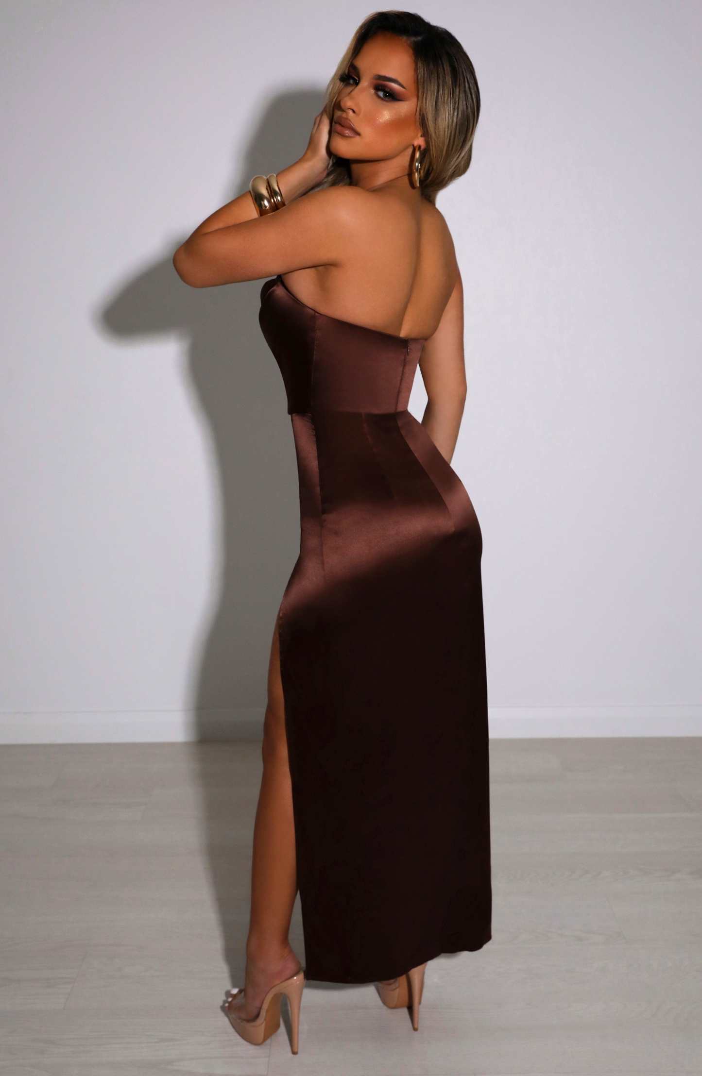 Everly Maxi Dress - Chocolate-My Top Dress.All Rights Reserved