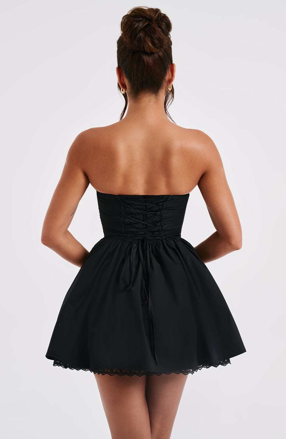 Evie Mini Dress - Black-My Top Dress.All Rights Reserved