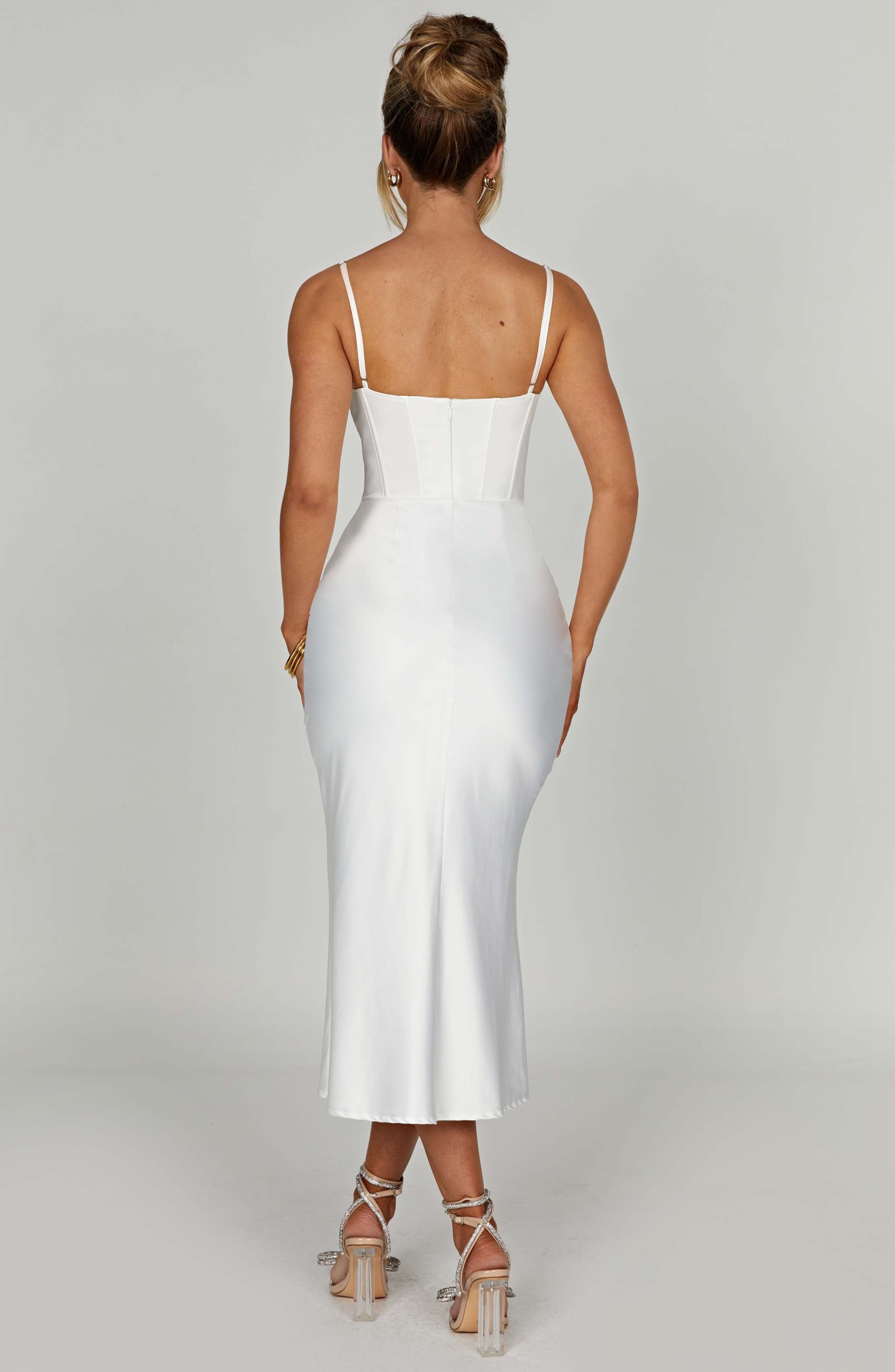 Farrah Midi Dress - Ivory-My Top Dress.All Rights Reserved