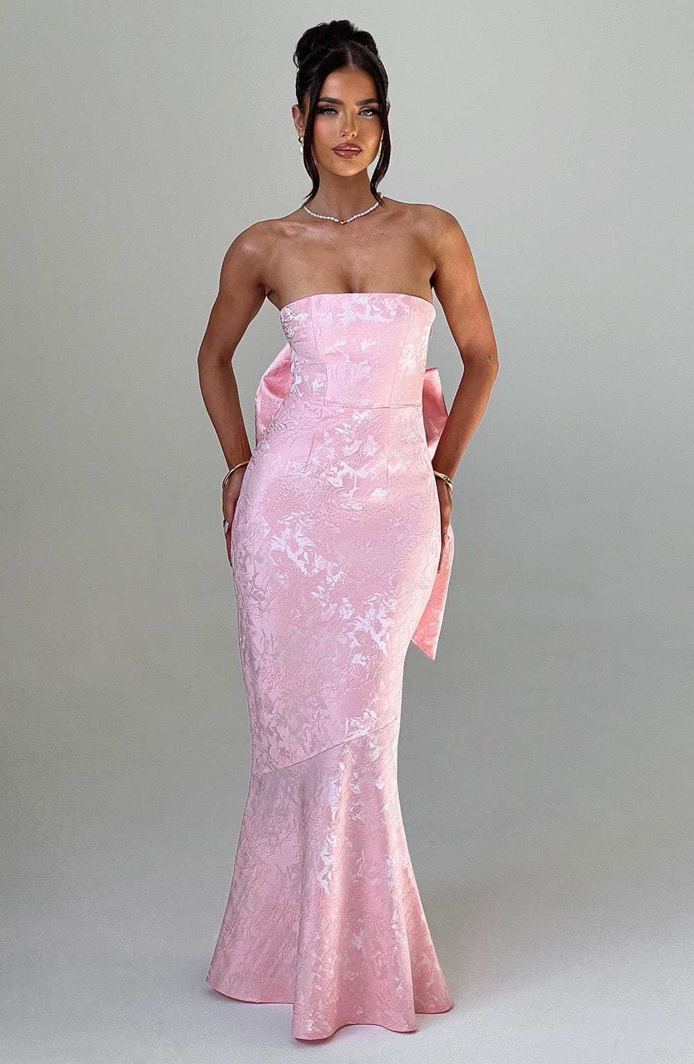 Felicity Maxi Dress - Blush-My Top Dress.All Rights Reserved