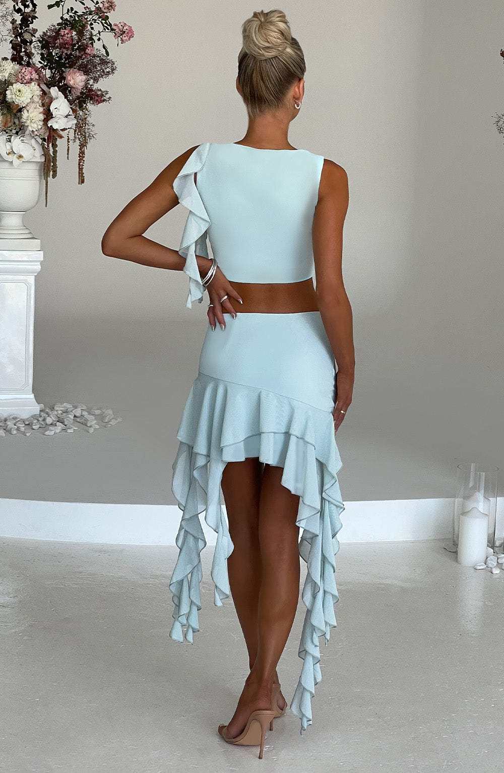 Ferna Mini Skirt - Mint-My Top Dress.All Rights Reserved