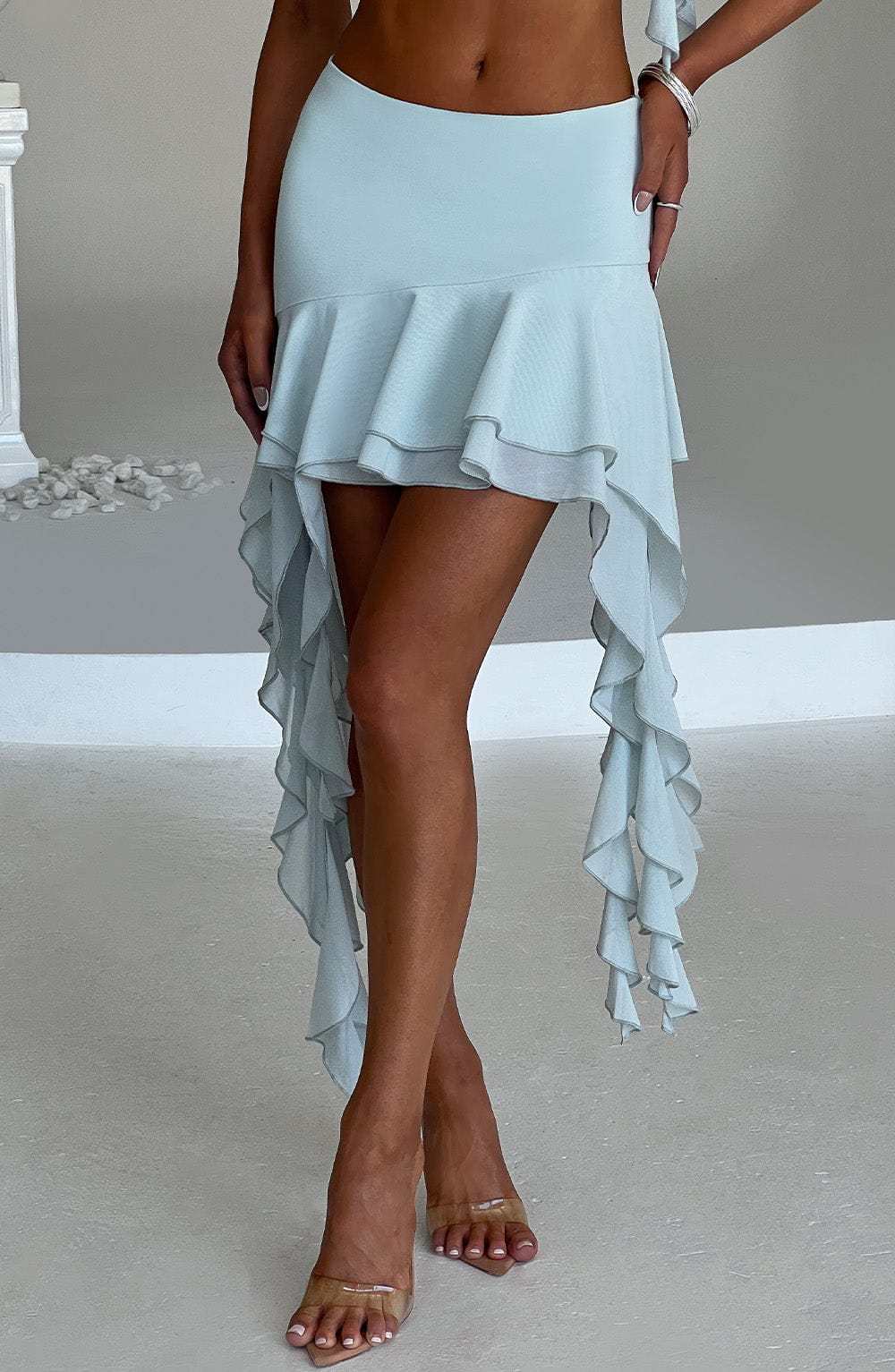 Ferna Mini Skirt - Mint-My Top Dress.All Rights Reserved