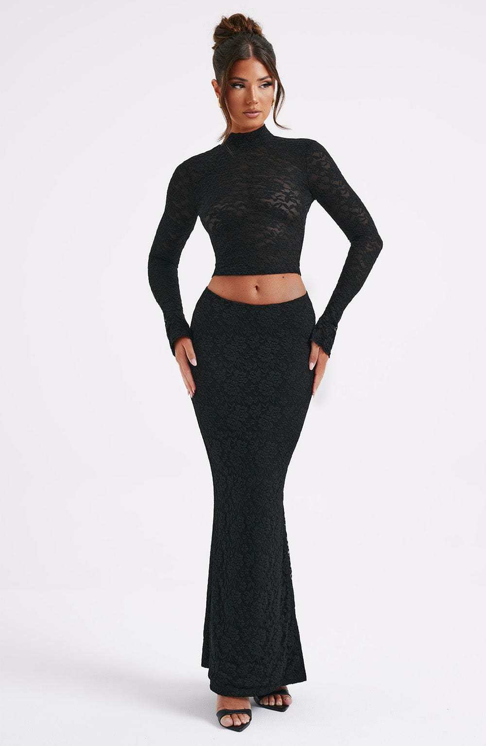 Fernanda Maxi Skirt - Black-My Top Dress.All Rights Reserved