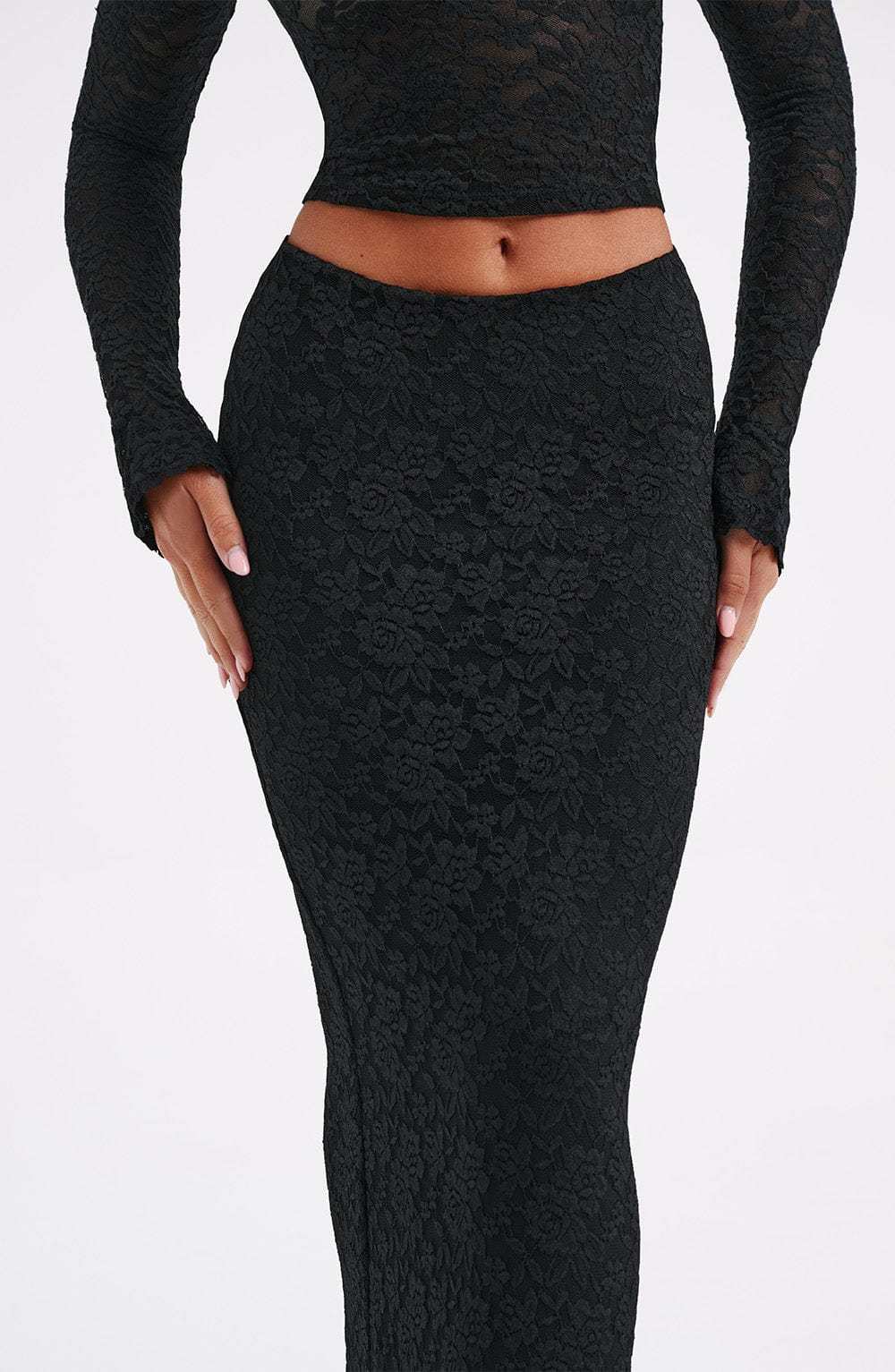 Fernanda Maxi Skirt - Black-My Top Dress.All Rights Reserved