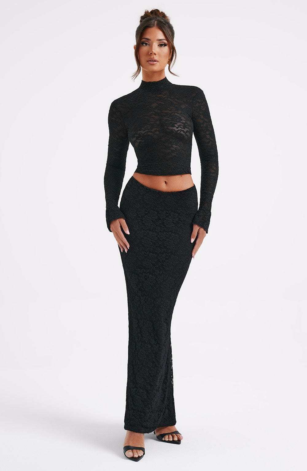 Fernanda Maxi Skirt - Black-My Top Dress.All Rights Reserved
