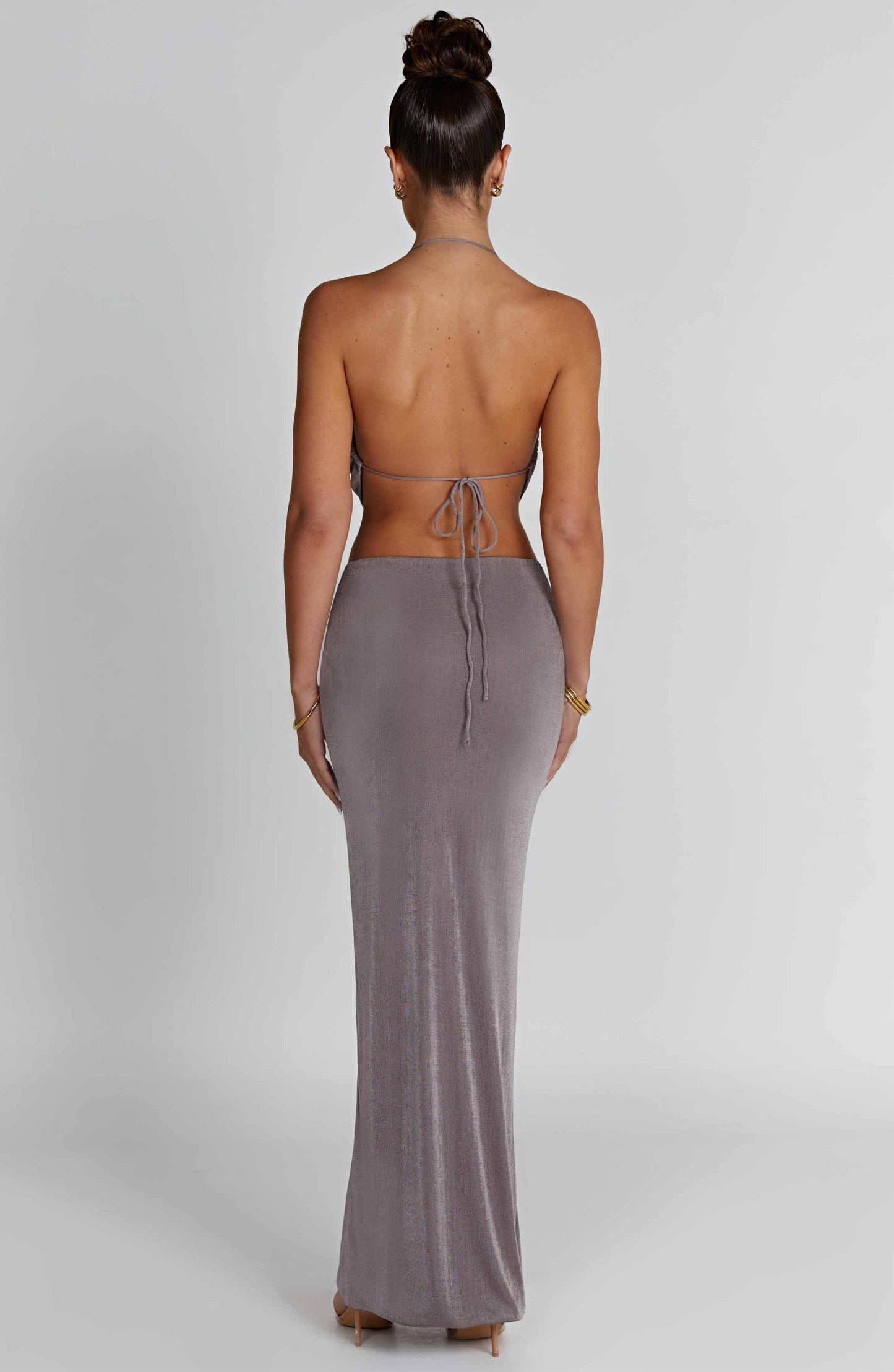 Fifi Maxi Skirt - Charcoal-My Top Dress.All Rights Reserved