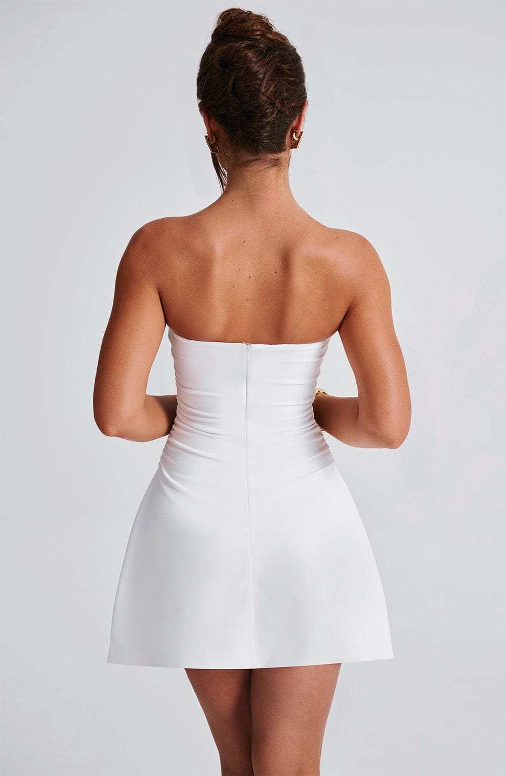 Fleur Mini Dress - Ivory-My Top Dress.All Rights Reserved