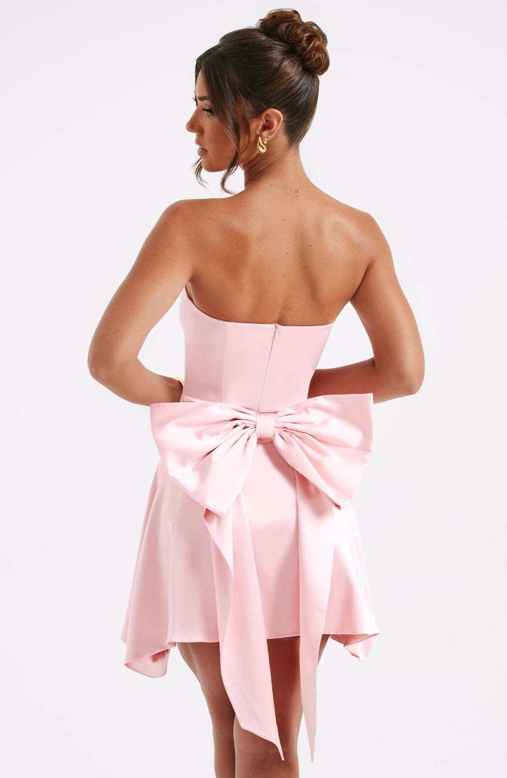 Freja Mini Dress - Blush-My Top Dress.All Rights Reserved