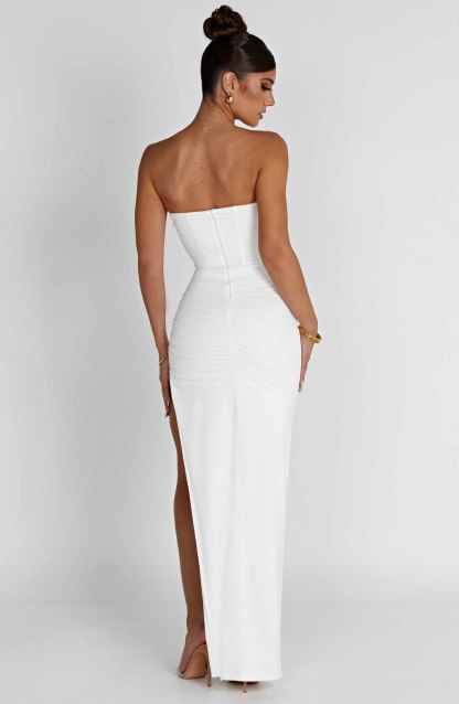 Giovanna Maxi Dress - Ivory-My Top Dress.All Rights Reserved