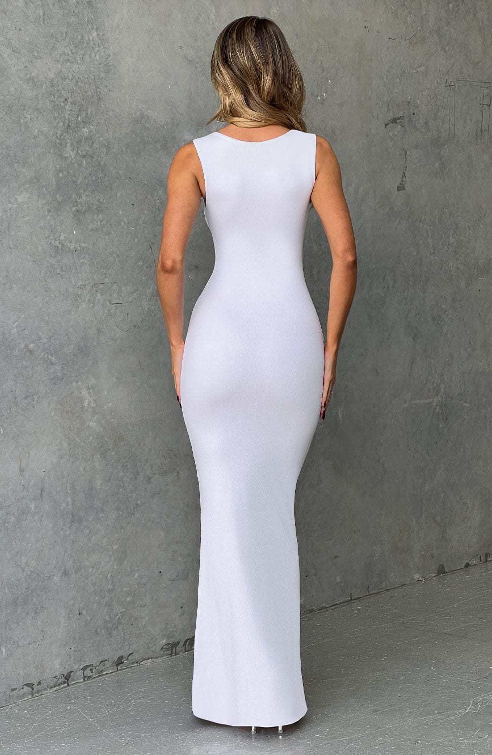 Hadley Maxi Dress - White-My Top Dress.All Rights Reserved