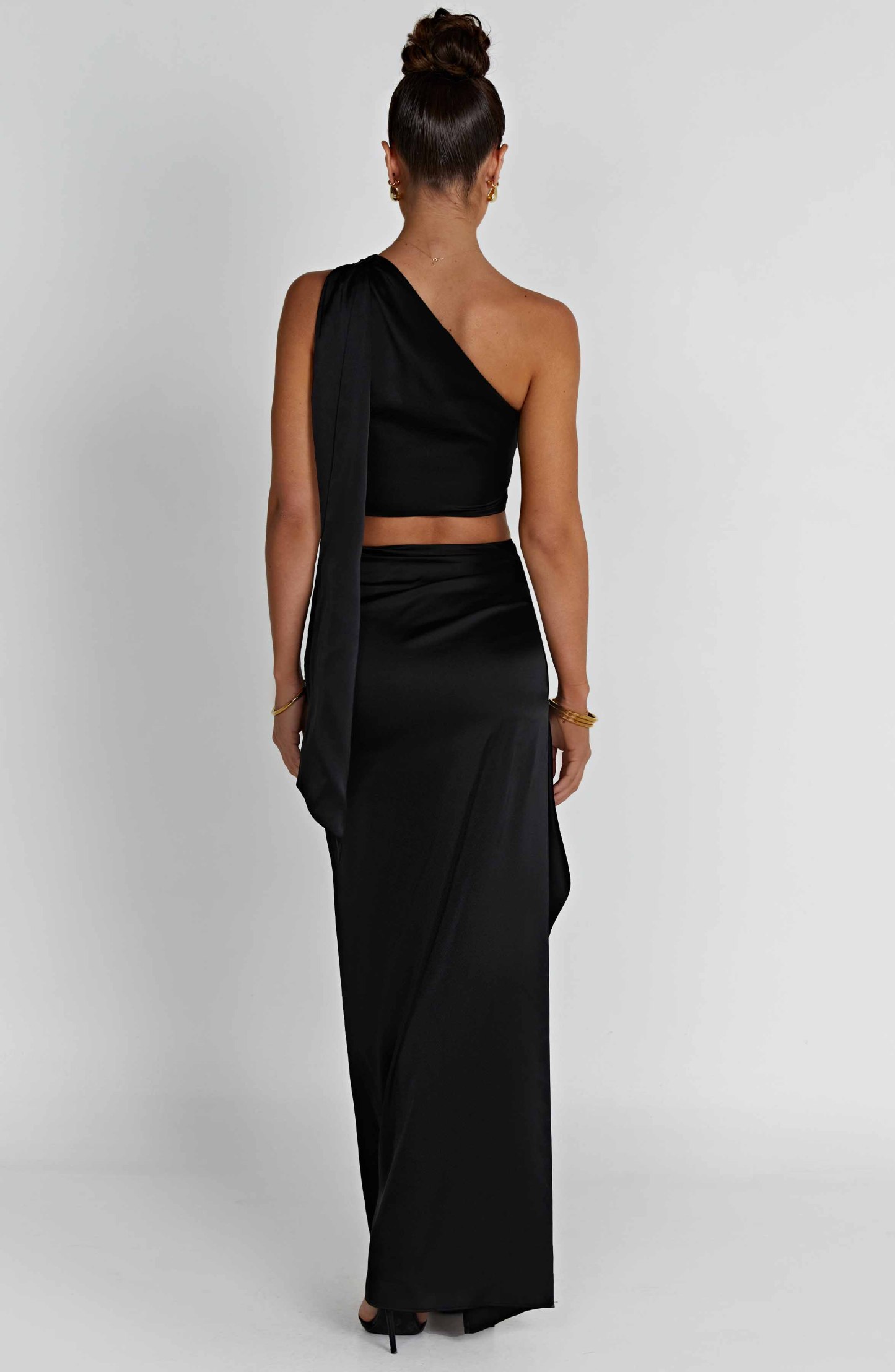 Halsey Maxi Skirt - Black-My Top Dress.All Rights Reserved