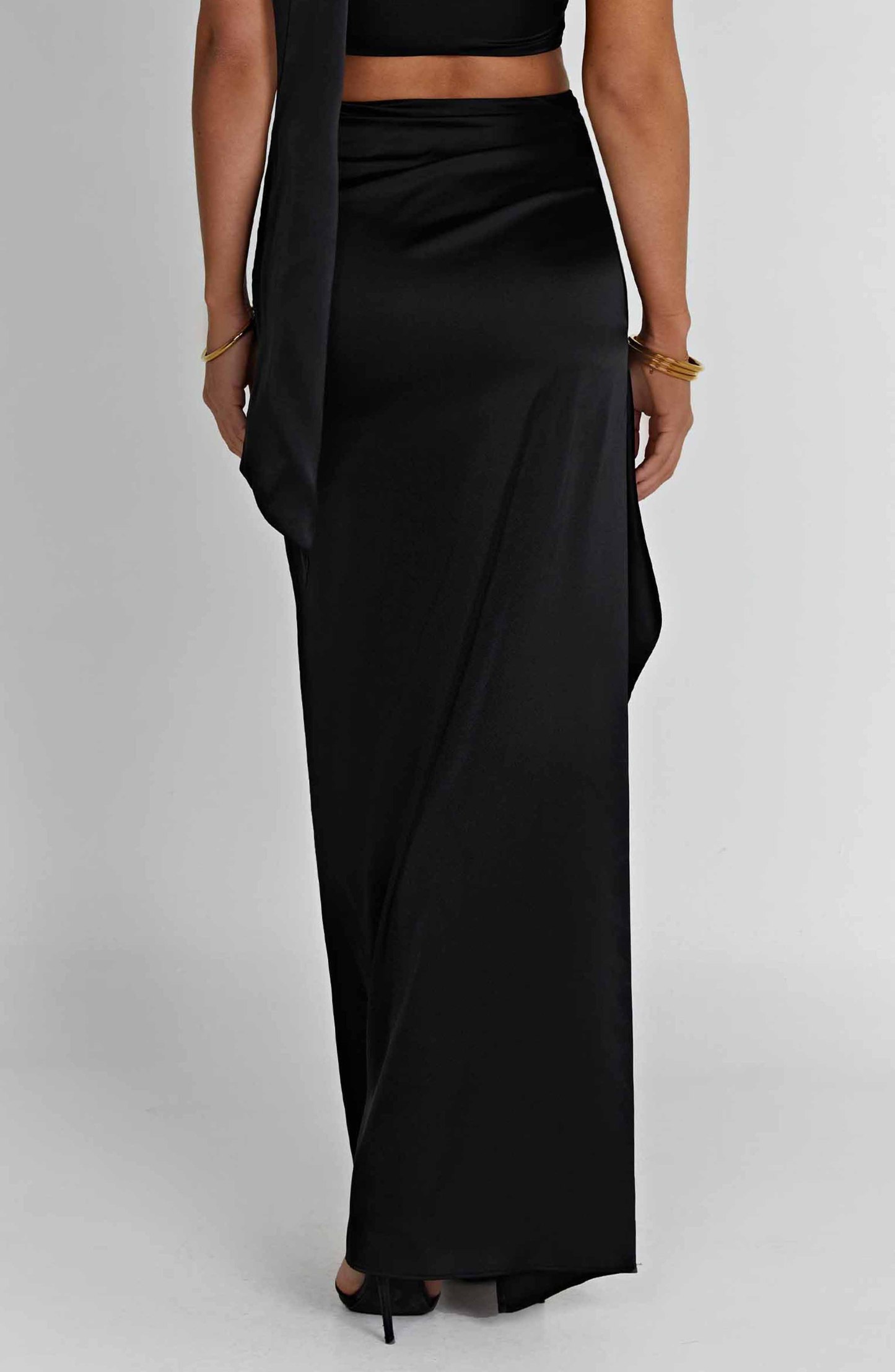 Halsey Maxi Skirt - Black-My Top Dress.All Rights Reserved