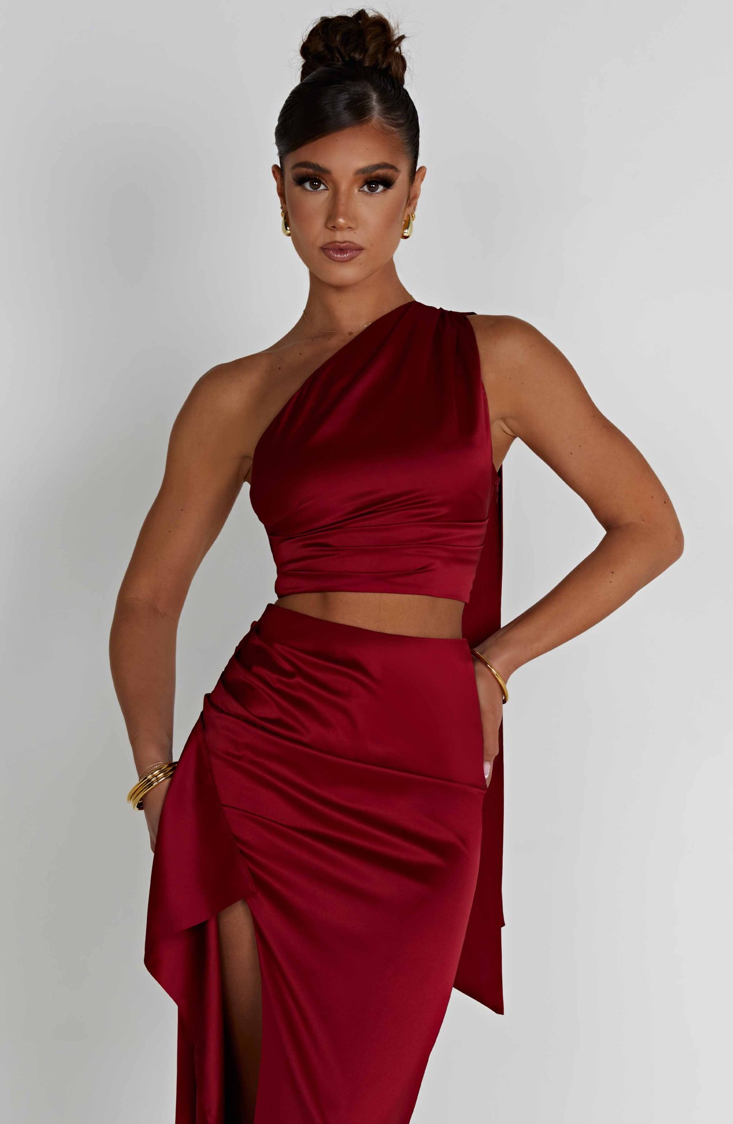 Halsey Top - Wine-My Top Dress.All Rights Reserved