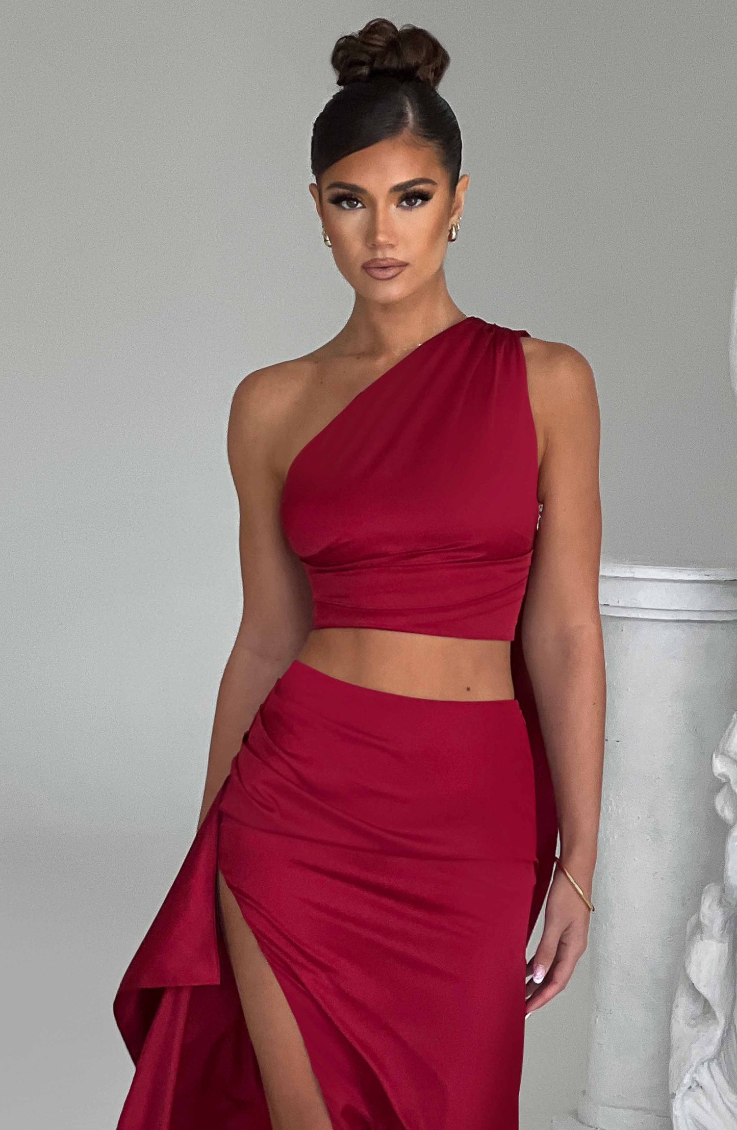 Halsey Top - Wine-My Top Dress.All Rights Reserved