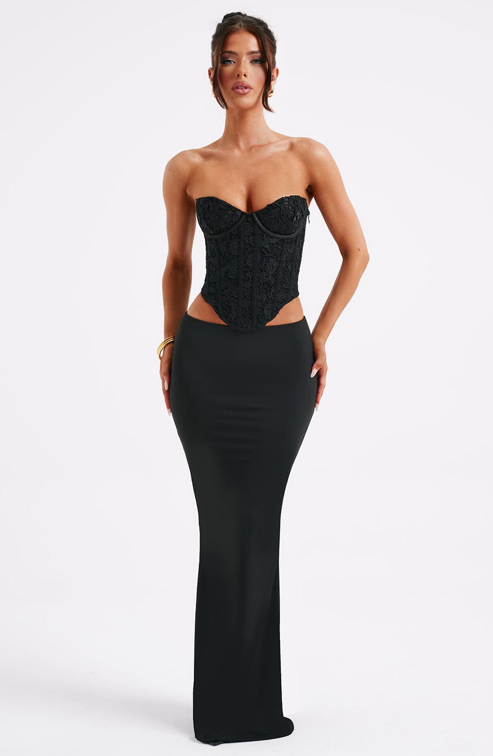 Harlow Corset - Black-My Top Dress.All Rights Reserved