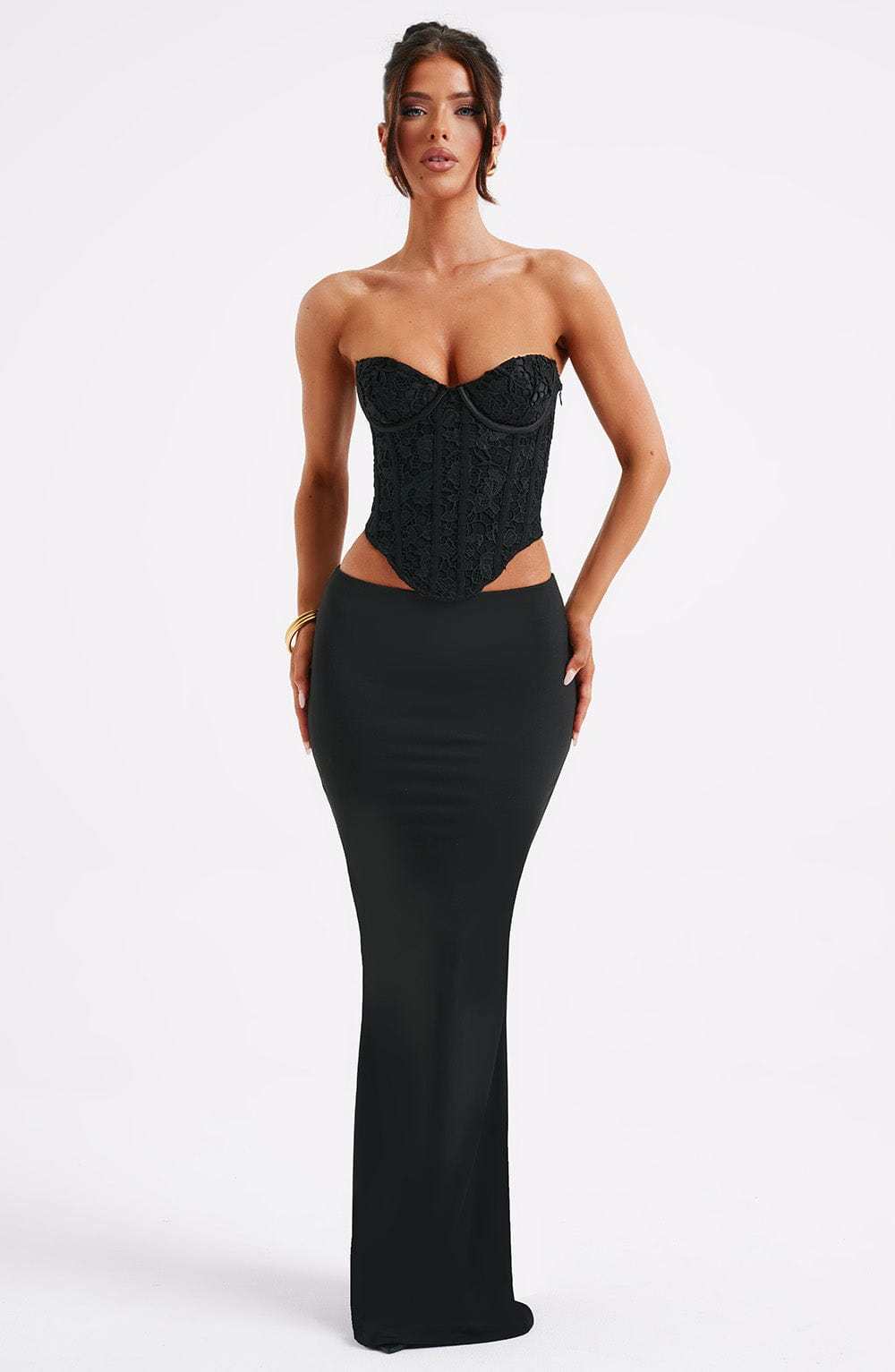 Harlow Corset - Black-My Top Dress.All Rights Reserved