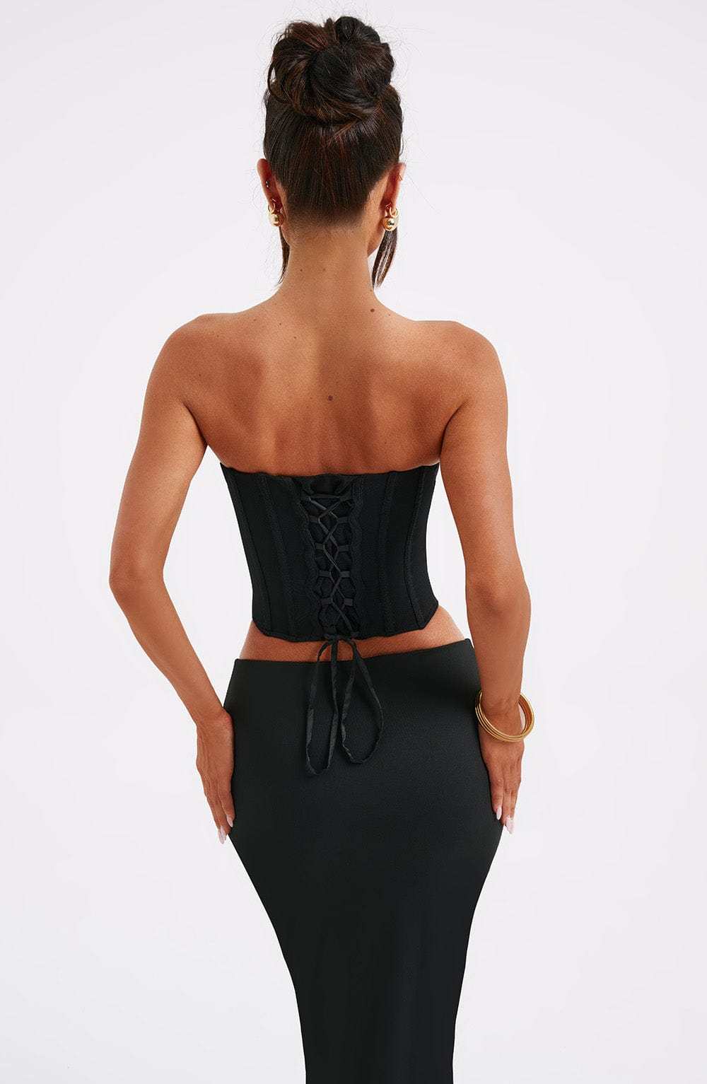 Harlow Corset - Black-My Top Dress.All Rights Reserved