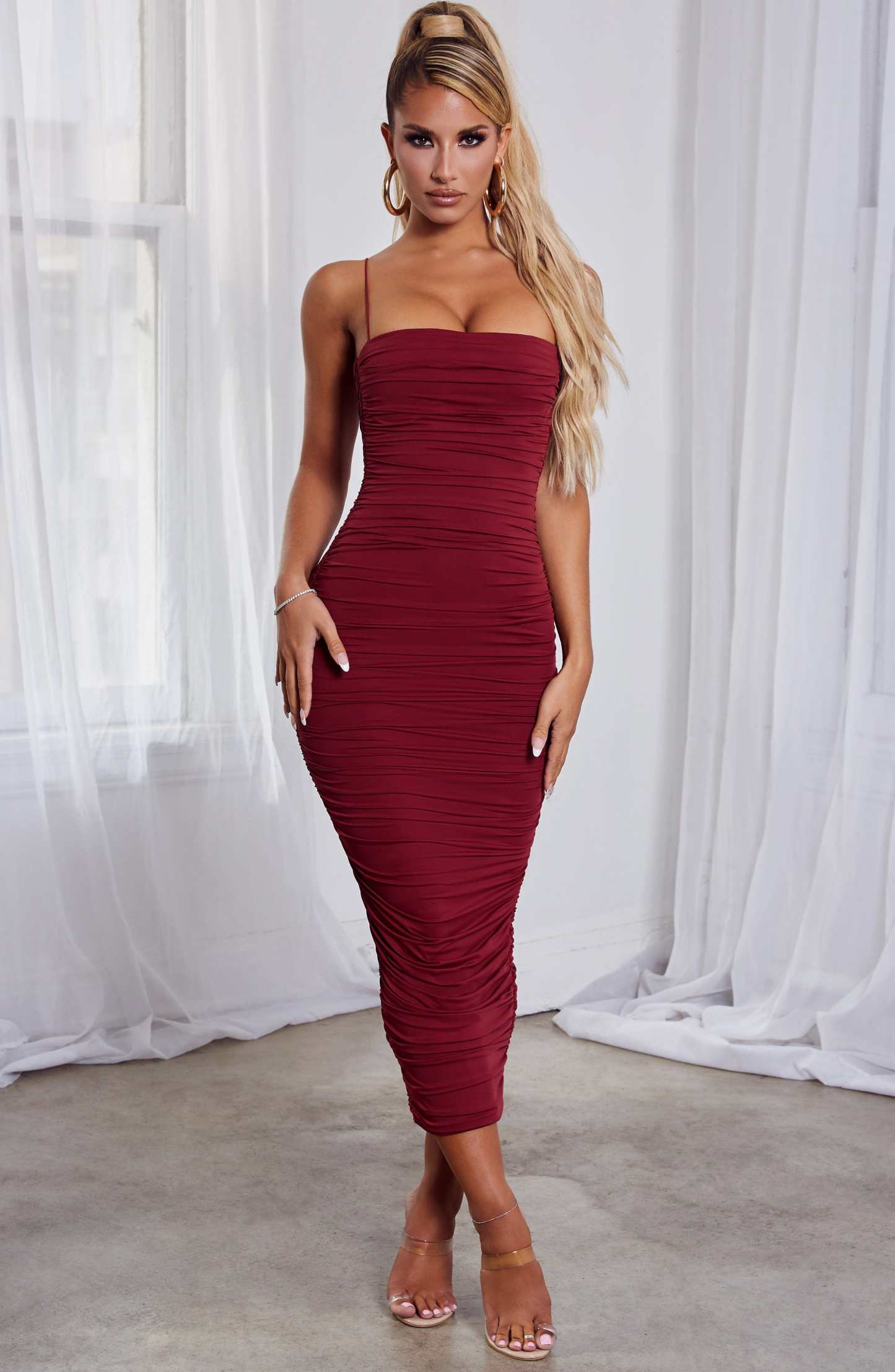 Haven Maxi Dress - Burgundy-My Top Dress.All Rights Reserved