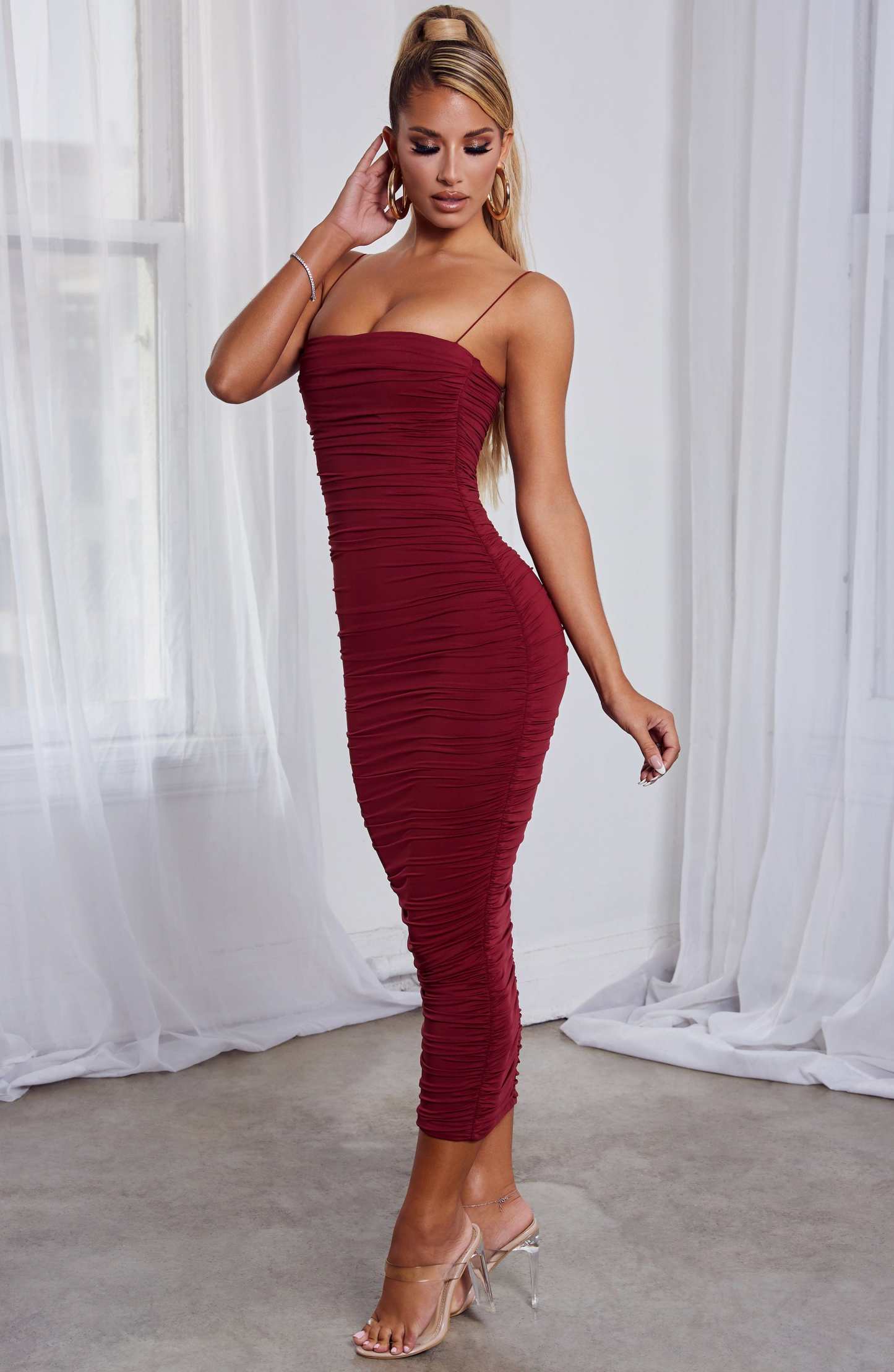 Haven Maxi Dress - Burgundy-My Top Dress.All Rights Reserved