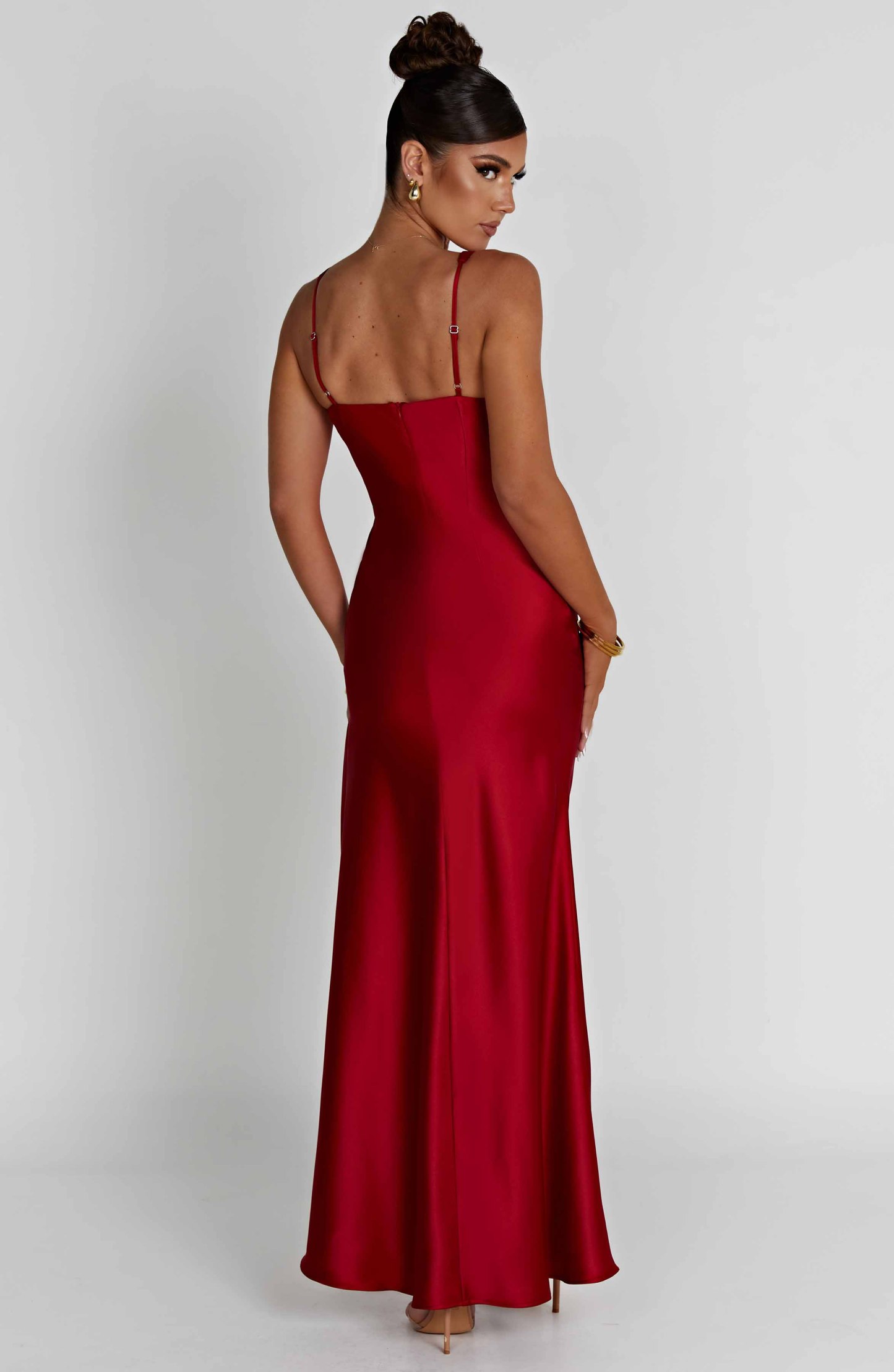 Hayley Maxi Dress - Red-My Top Dress.All Rights Reserved