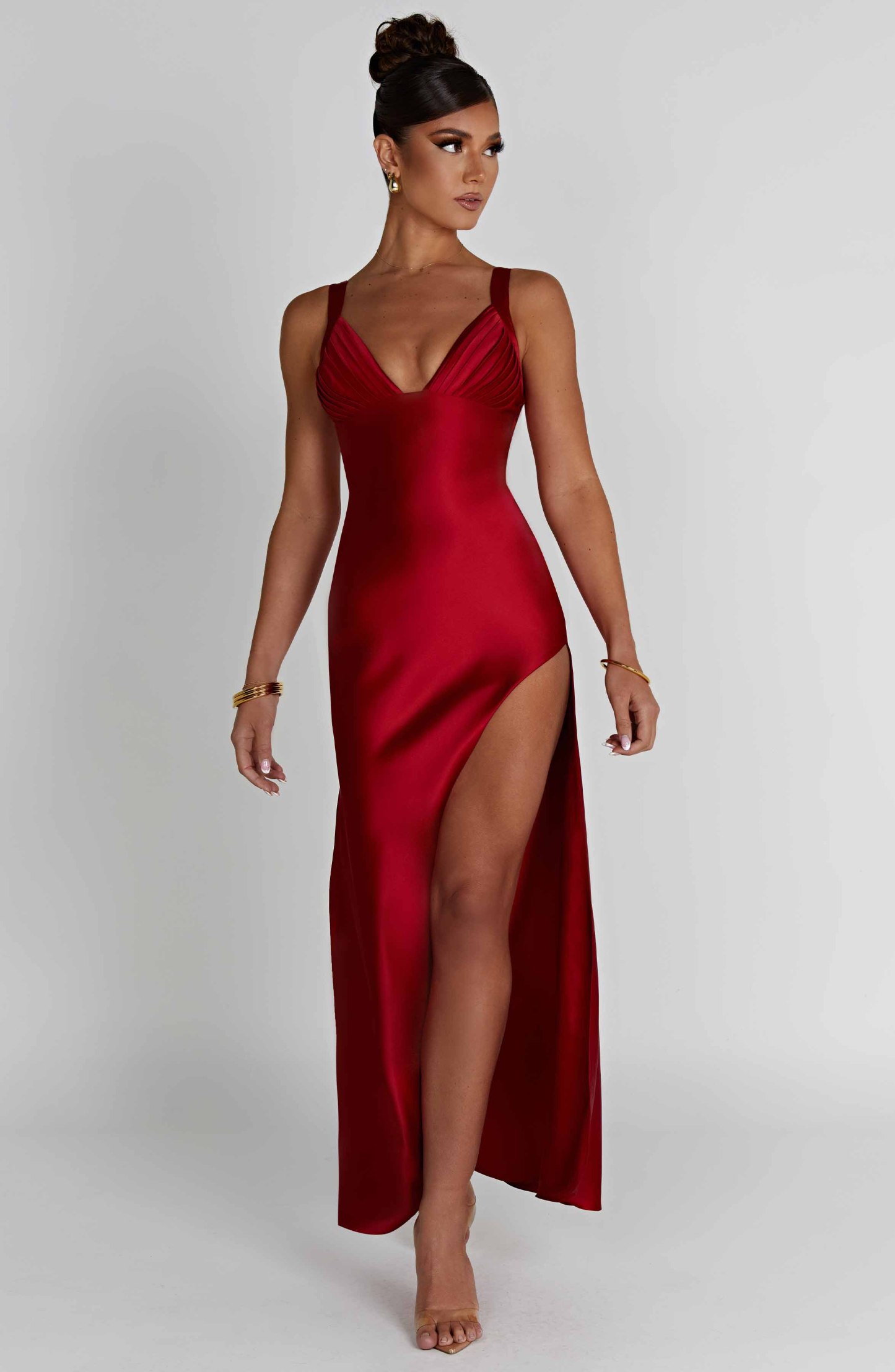 Hayley Maxi Dress - Red-My Top Dress.All Rights Reserved