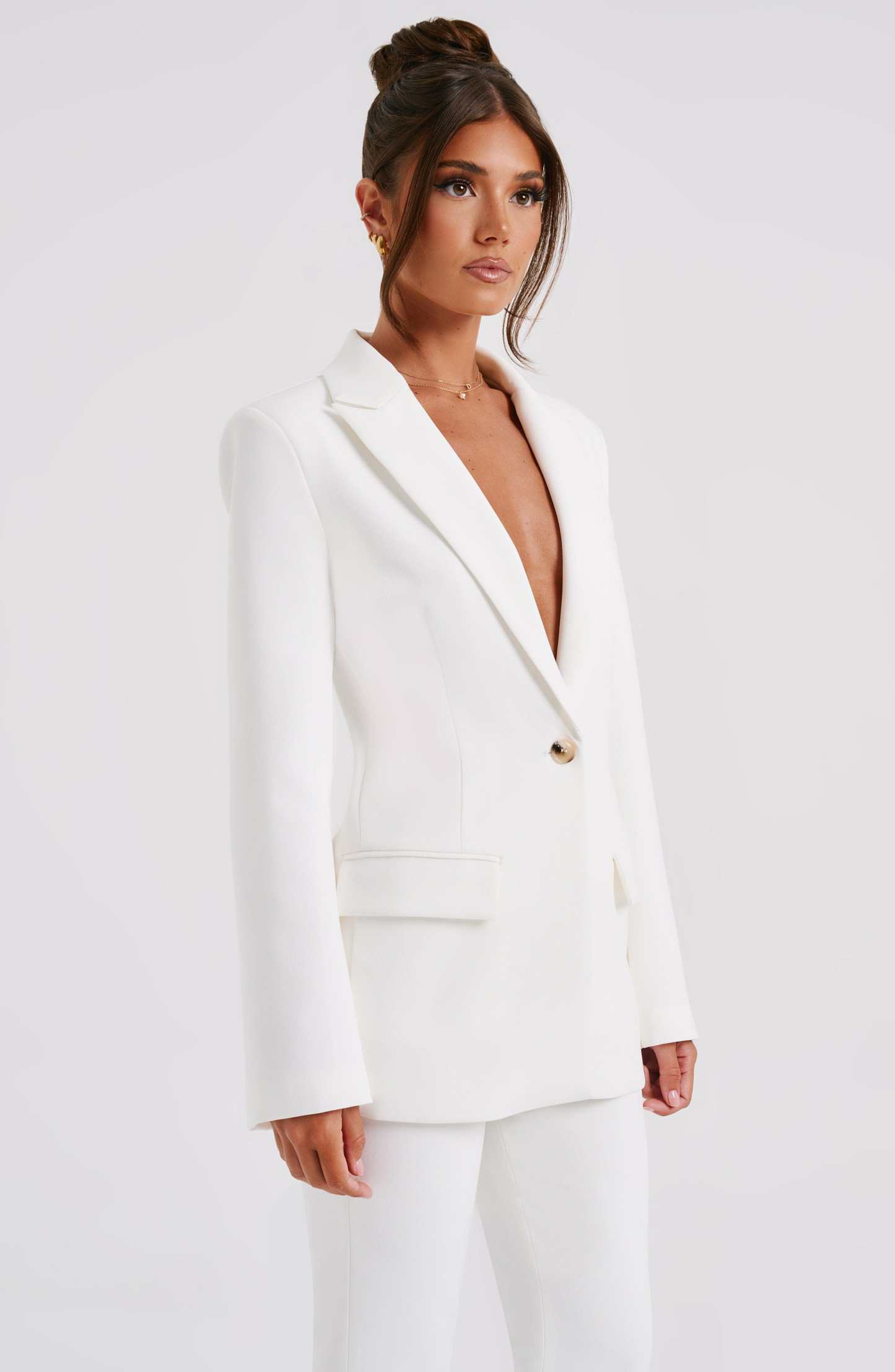 Hazel Pant - Ivory-My Top Dress.All Rights Reserved