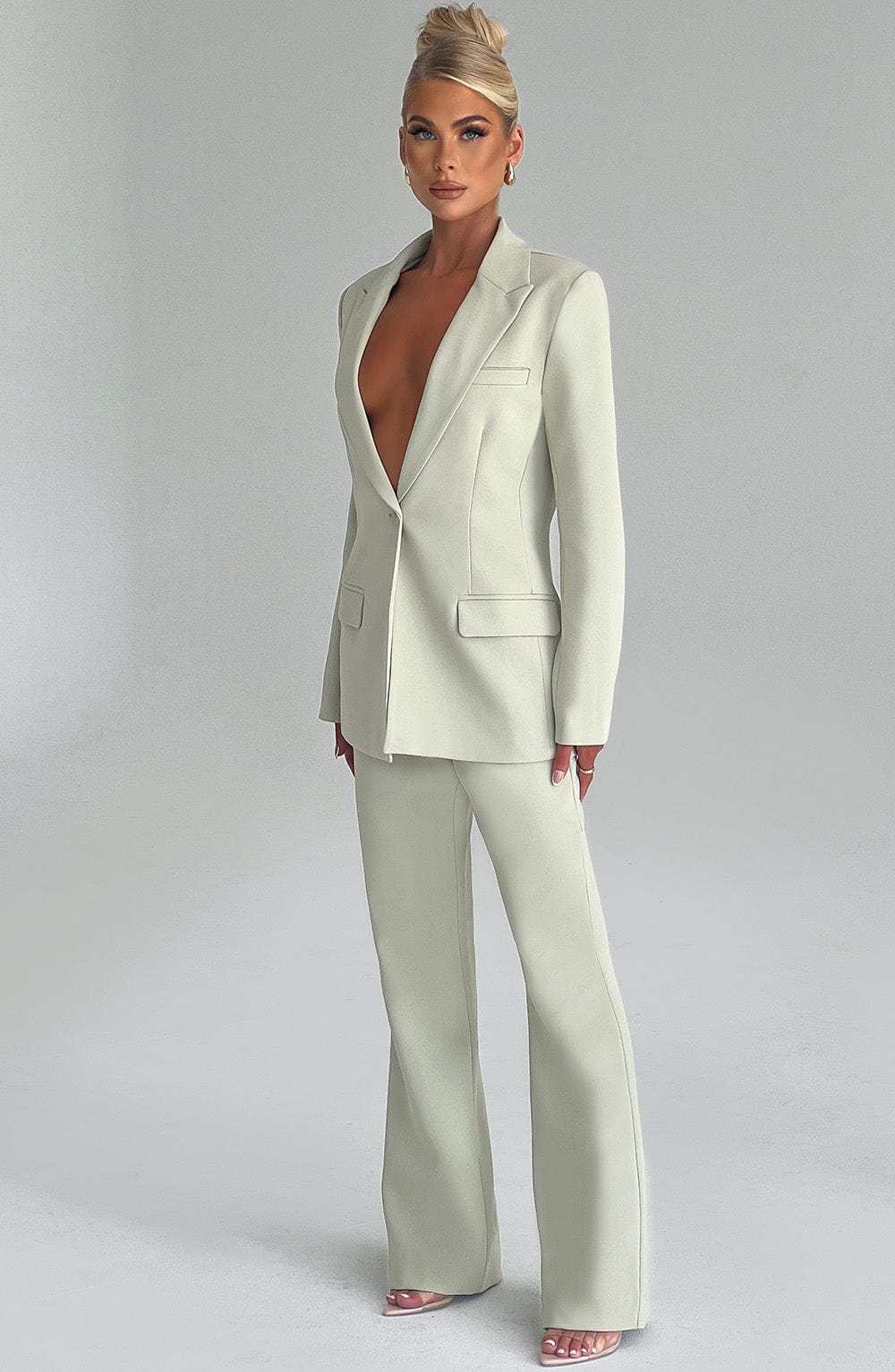 Hazel Pant - Sage-My Top Dress.All Rights Reserved