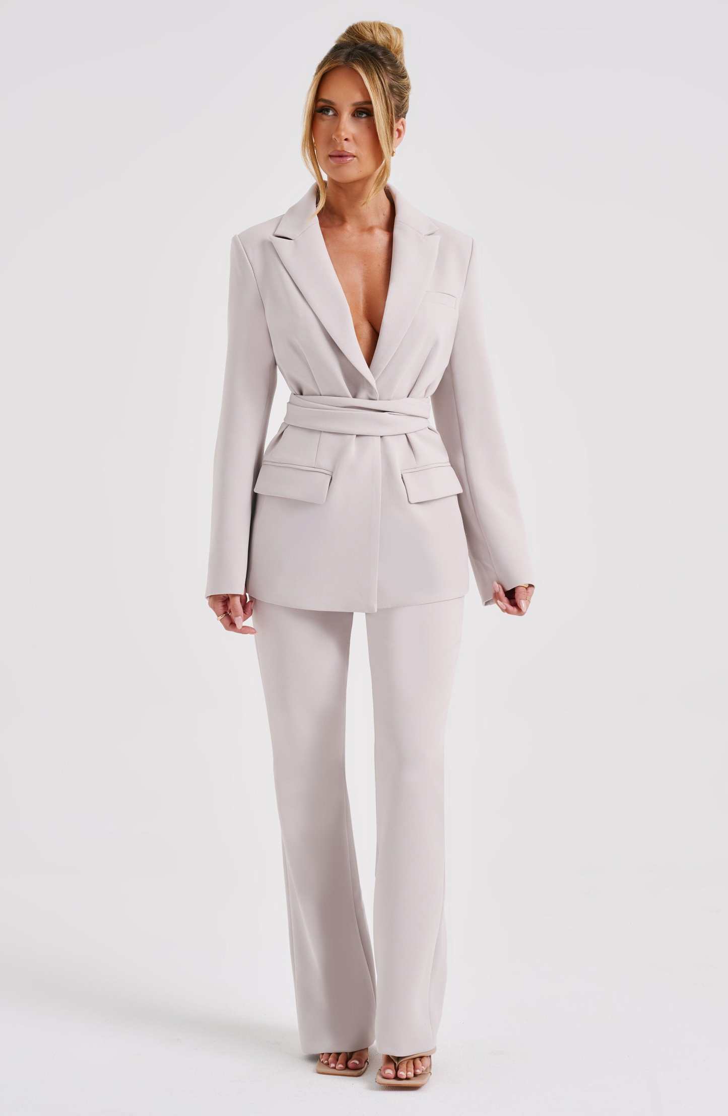Hazel Pant - Stone-My Top Dress.All Rights Reserved