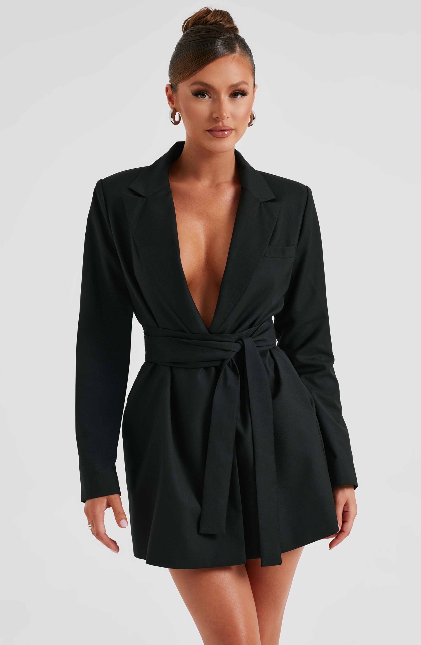 Heather Suit Dress - Black-My Top Dress.All Rights Reserved
