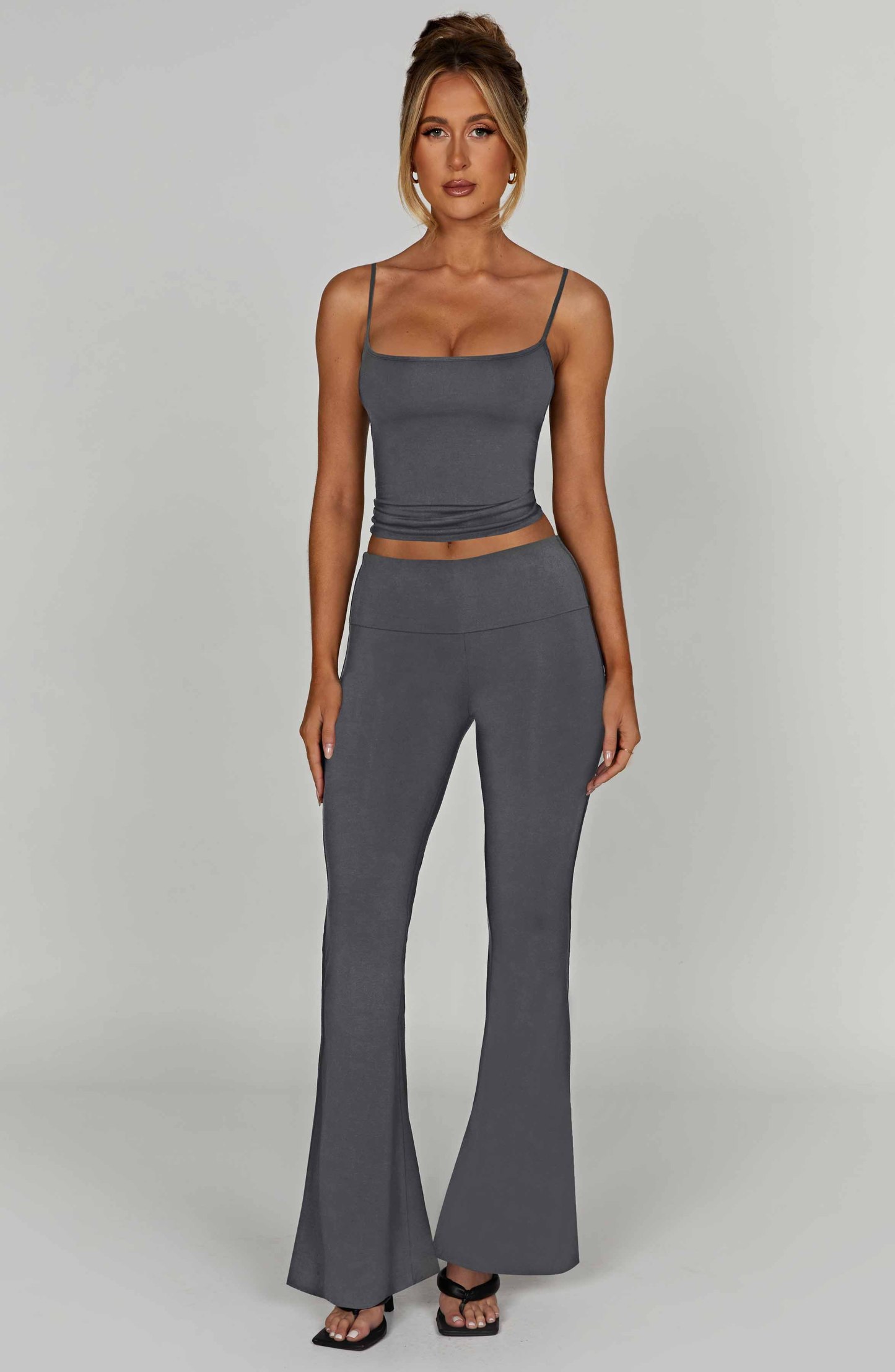 Heidi Pant - Charcoal-My Top Dress.All Rights Reserved