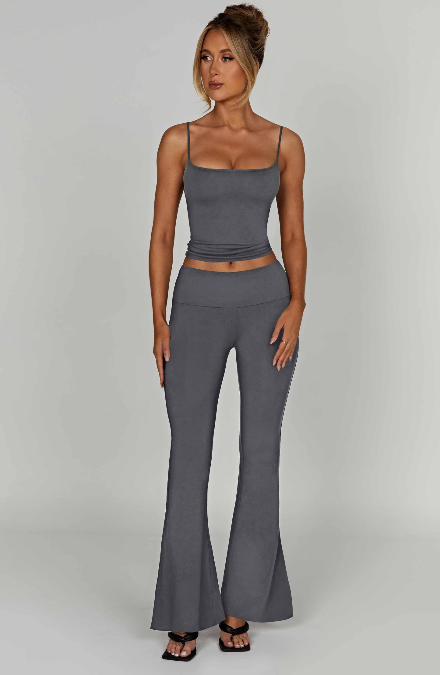 Heidi Pant - Charcoal-My Top Dress.All Rights Reserved