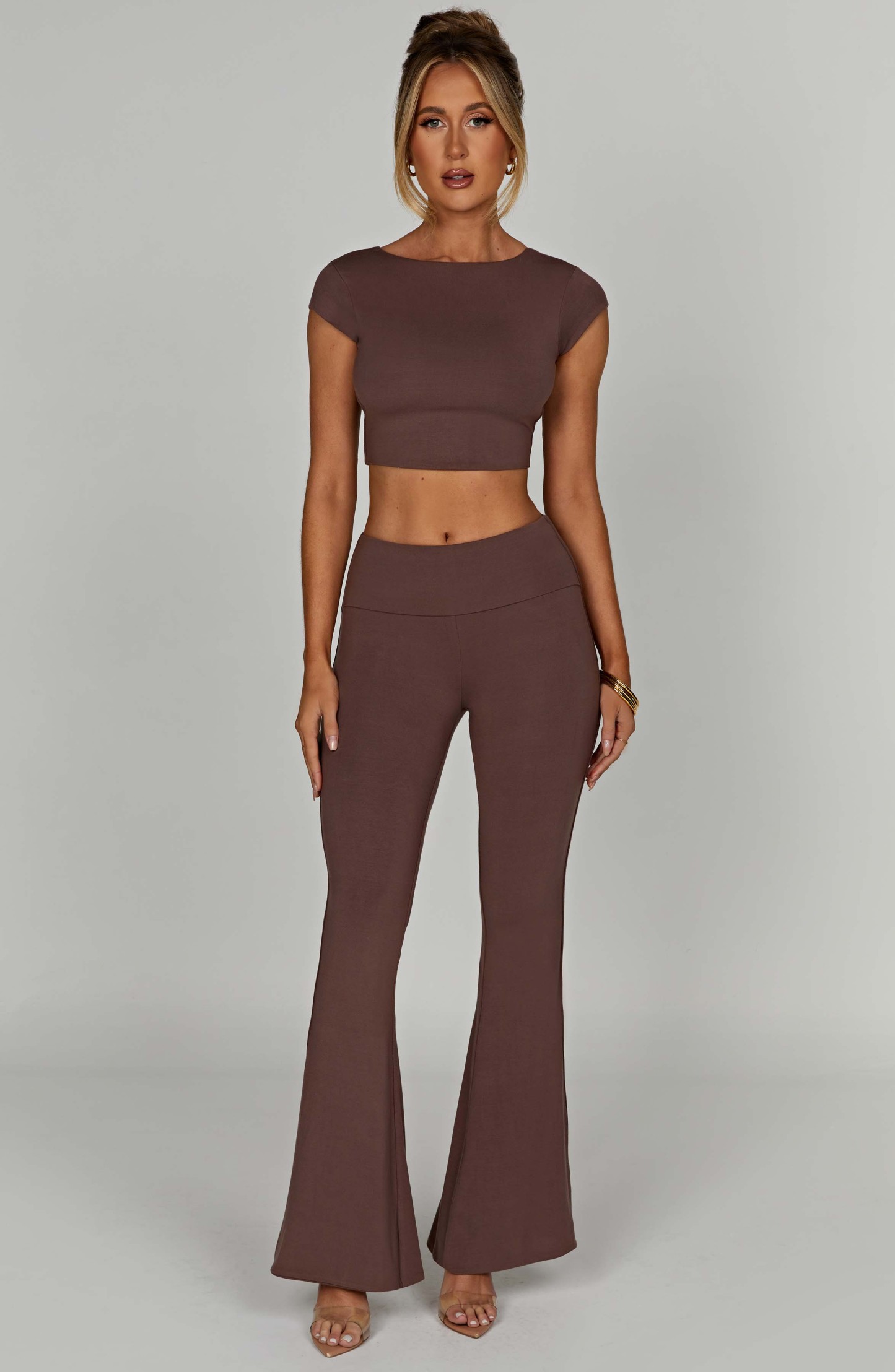 Heidi Pant - Chocolate-My Top Dress.All Rights Reserved