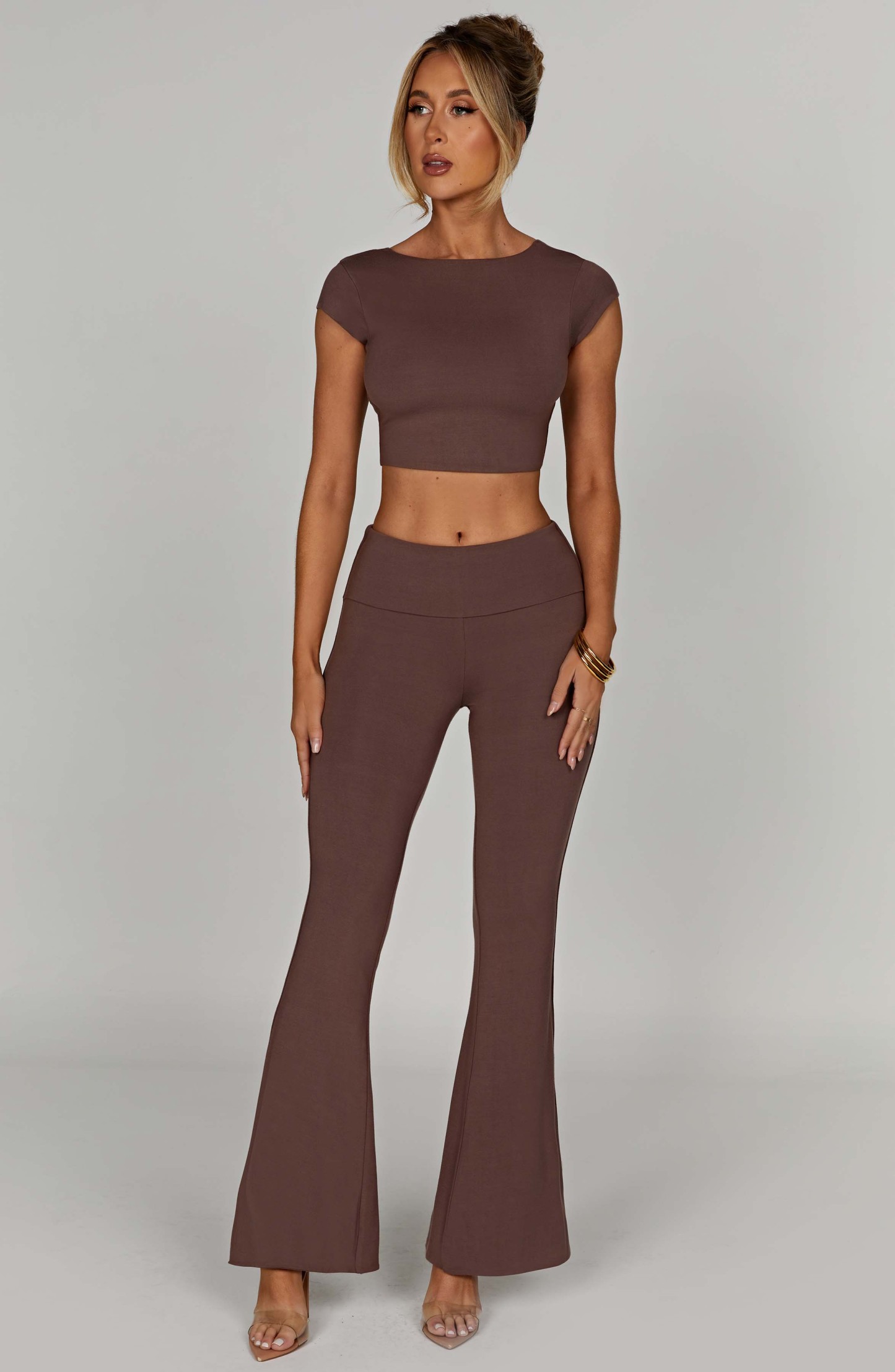 Heidi Pant - Chocolate-My Top Dress.All Rights Reserved