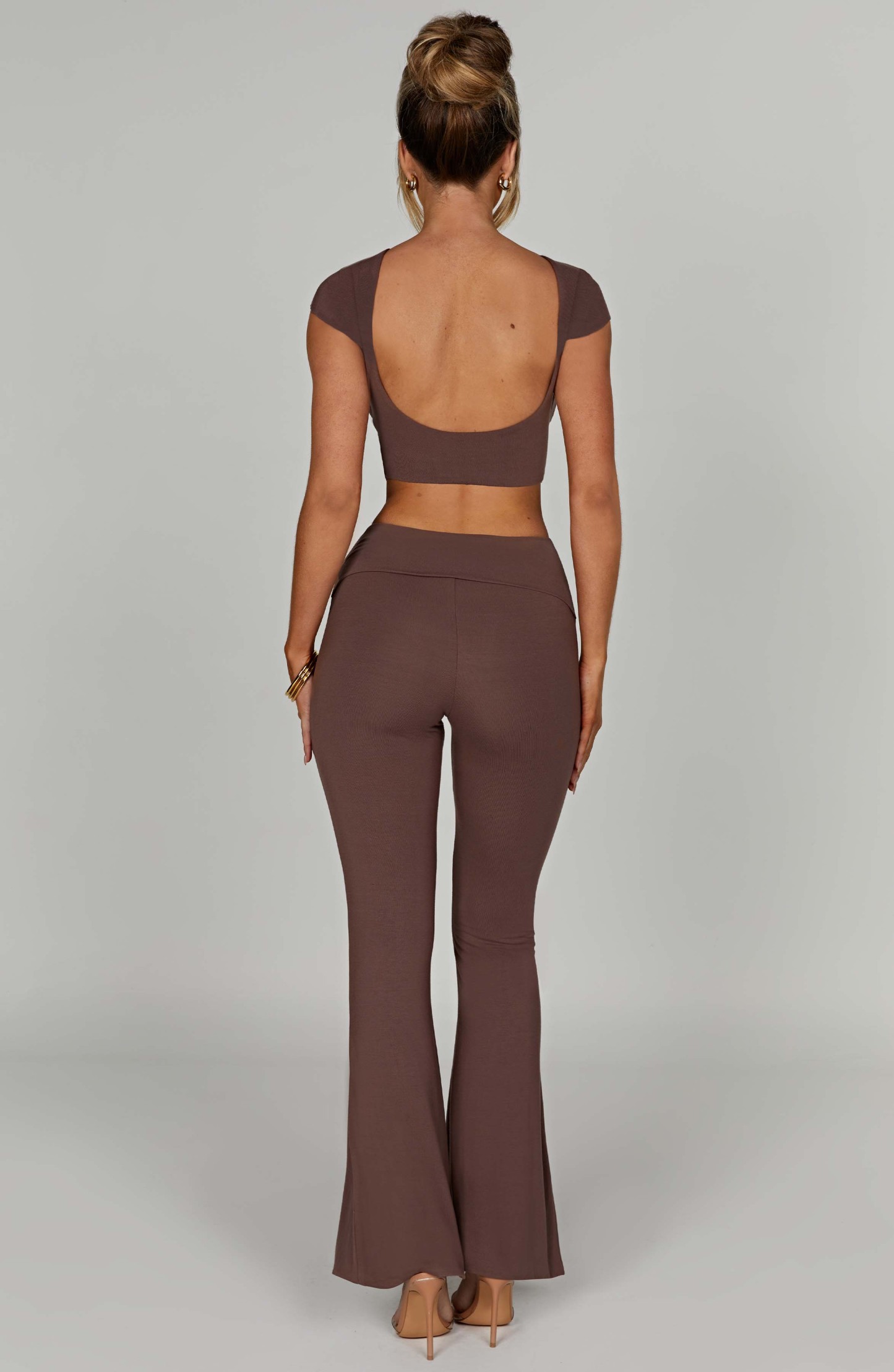 Heidi Pant - Chocolate-My Top Dress.All Rights Reserved