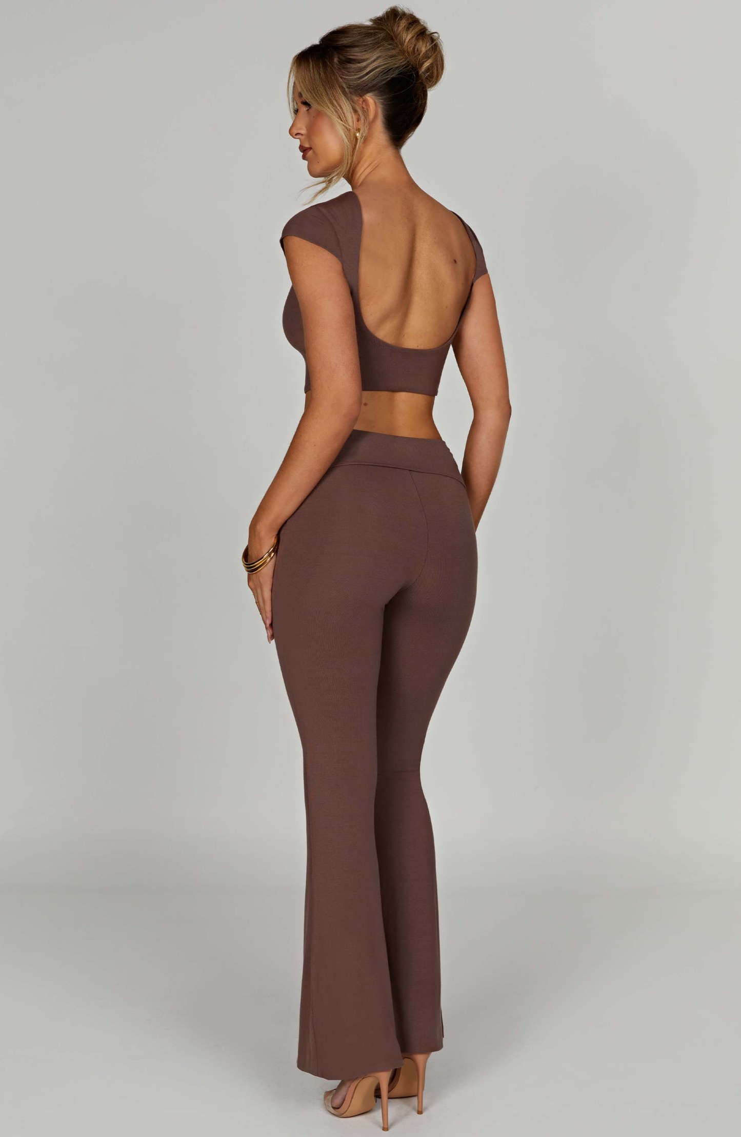 Heidi Pant - Chocolate-My Top Dress.All Rights Reserved