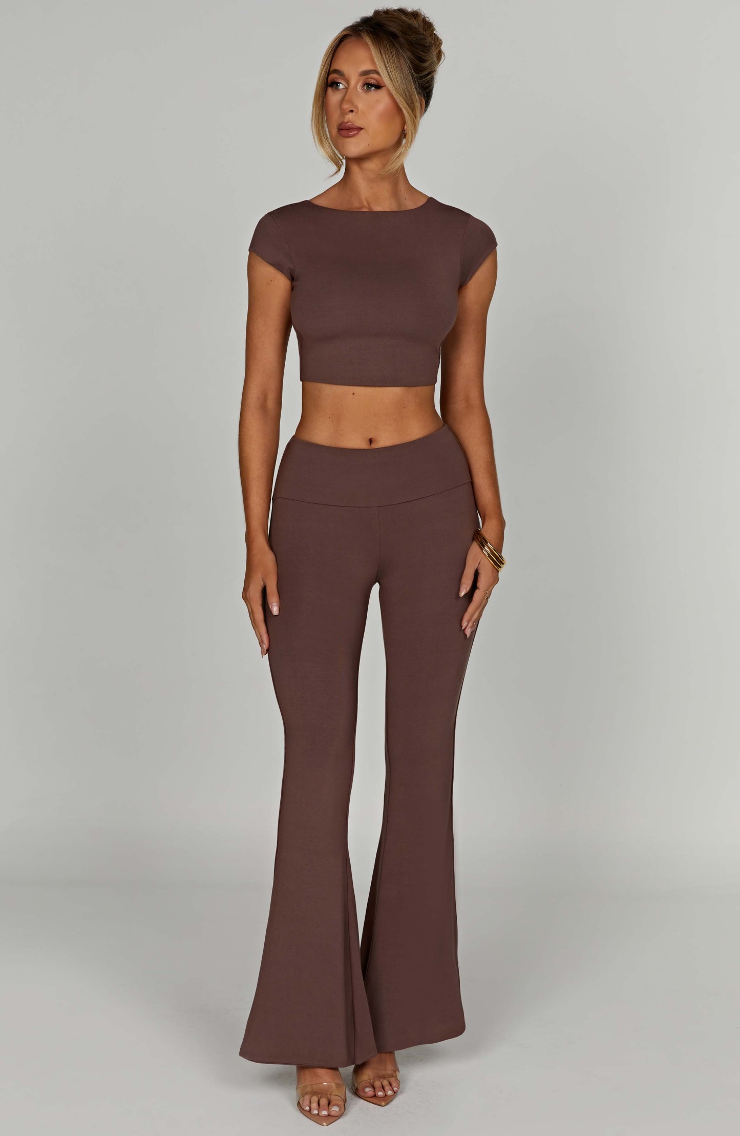 Heidi Pant - Chocolate-My Top Dress.All Rights Reserved