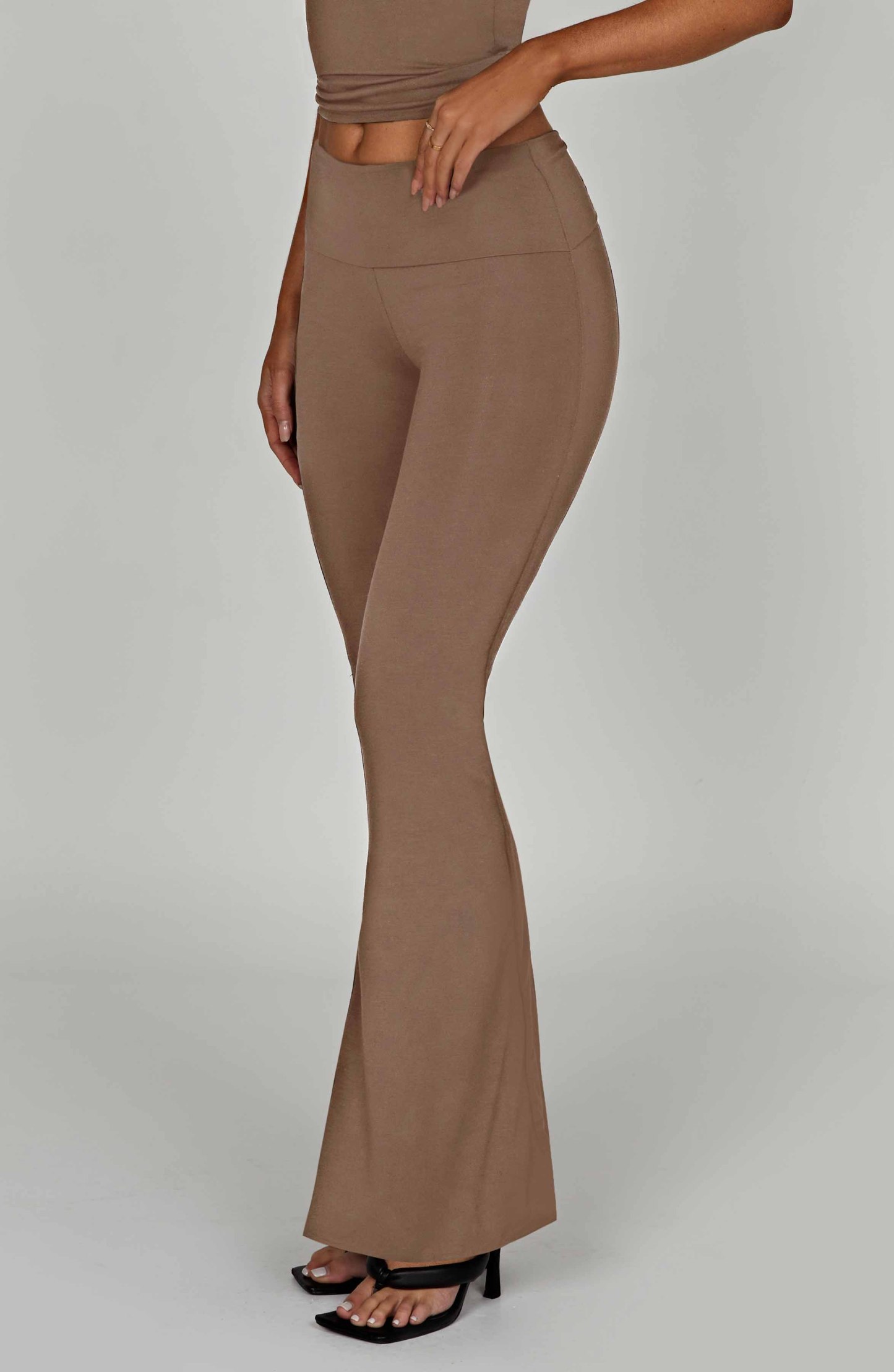 Heidi Pant - Mocha-My Top Dress.All Rights Reserved