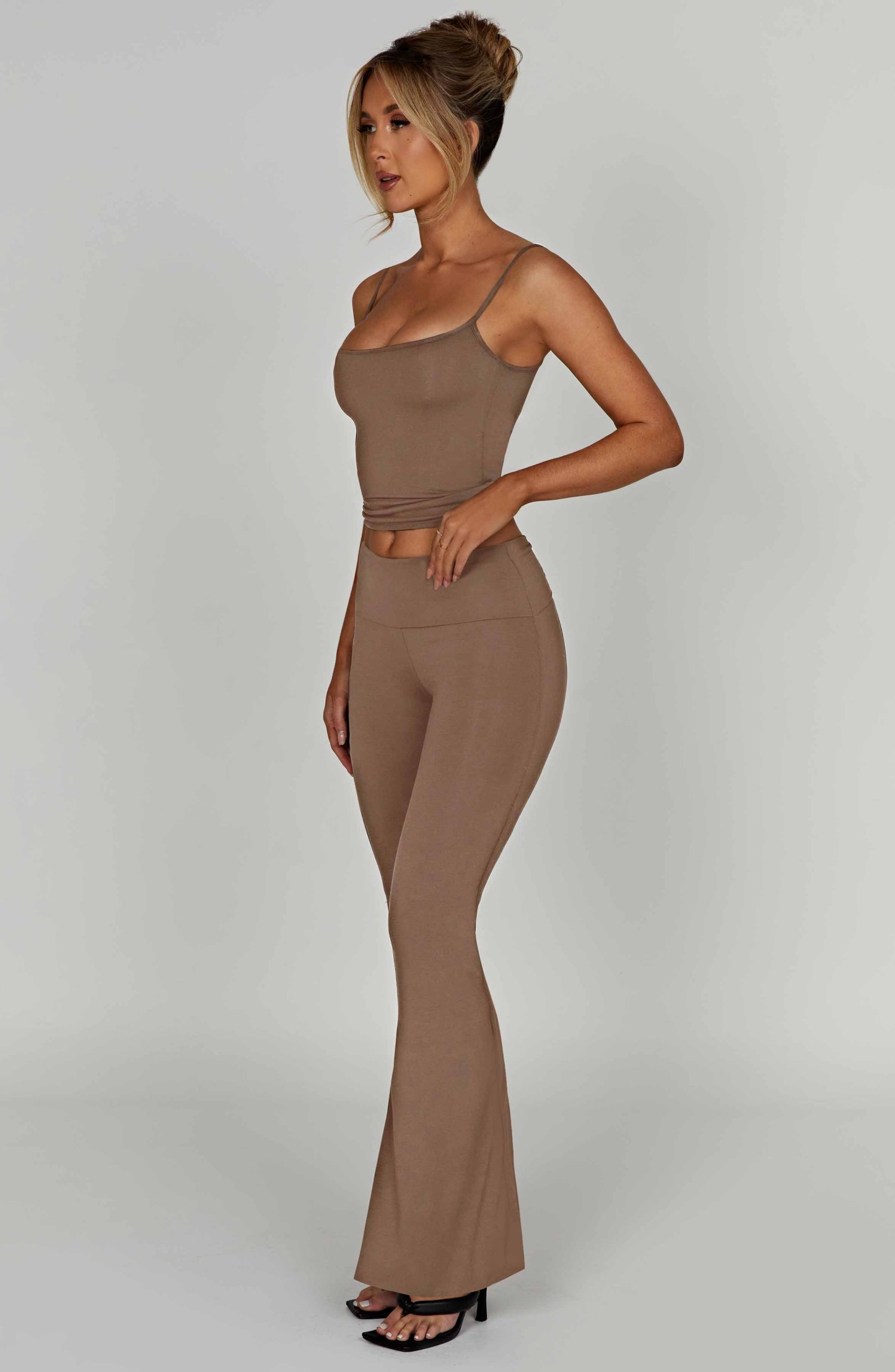 Heidi Pant - Mocha-My Top Dress.All Rights Reserved