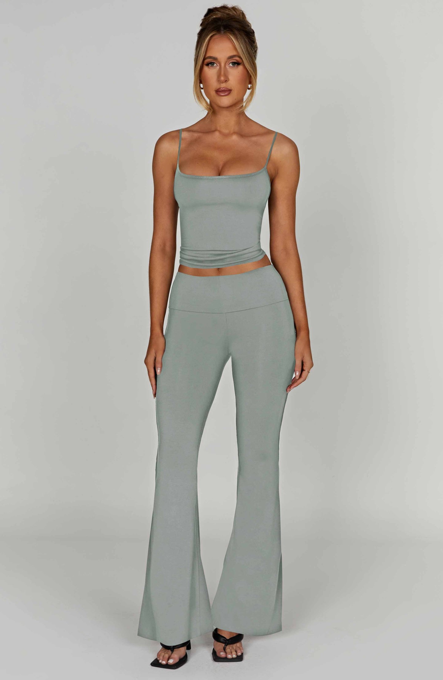 Heidi Pant - Steel-My Top Dress.All Rights Reserved