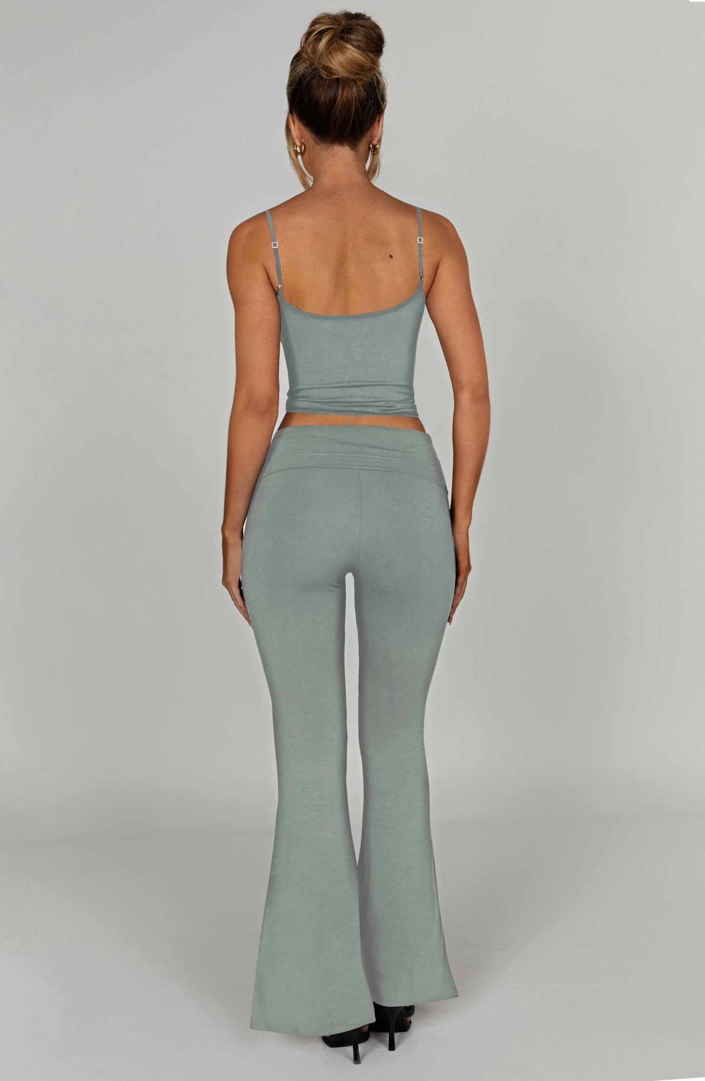 Heidi Pant - Steel-My Top Dress.All Rights Reserved