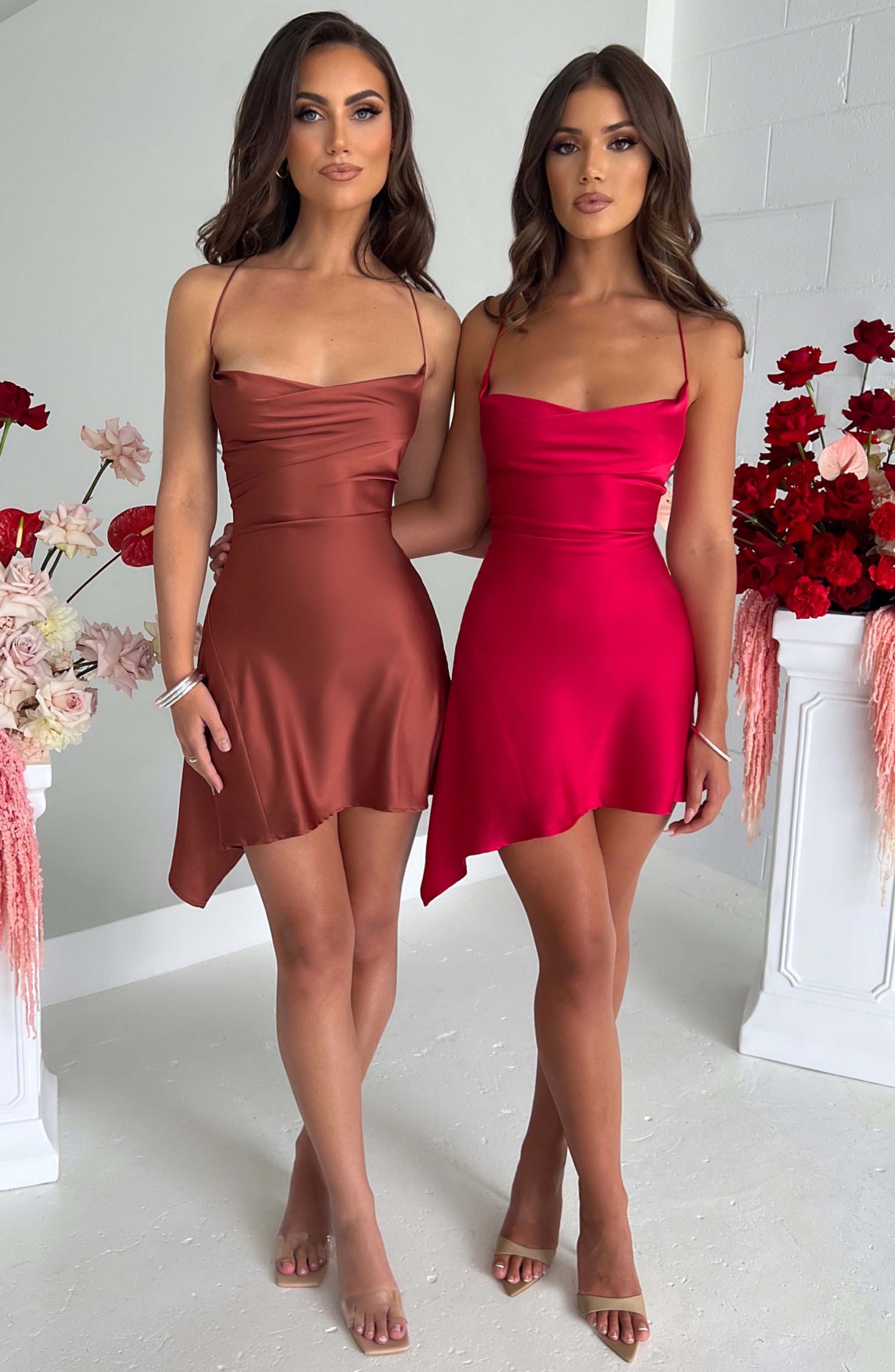 Ilia Mini Dress - Red-My Top Dress.All Rights Reserved