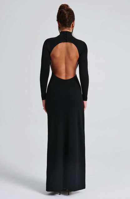 Imelda Maxi Dress - Black-My Top Dress.All Rights Reserved