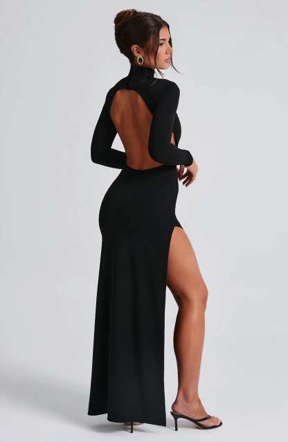 Imelda Maxi Dress - Black-My Top Dress.All Rights Reserved