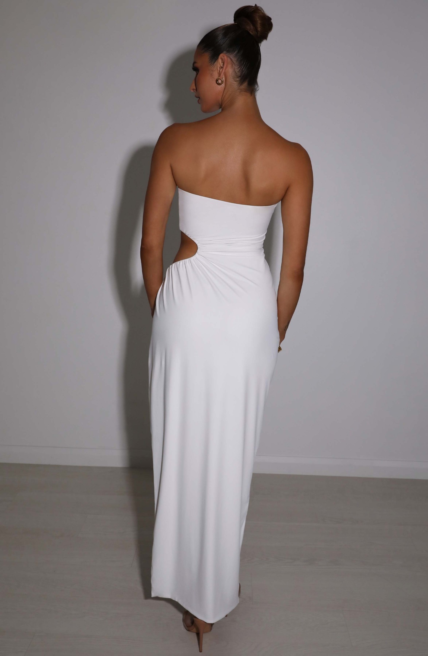 Indigo Maxi Dress - White-My Top Dress.All Rights Reserved