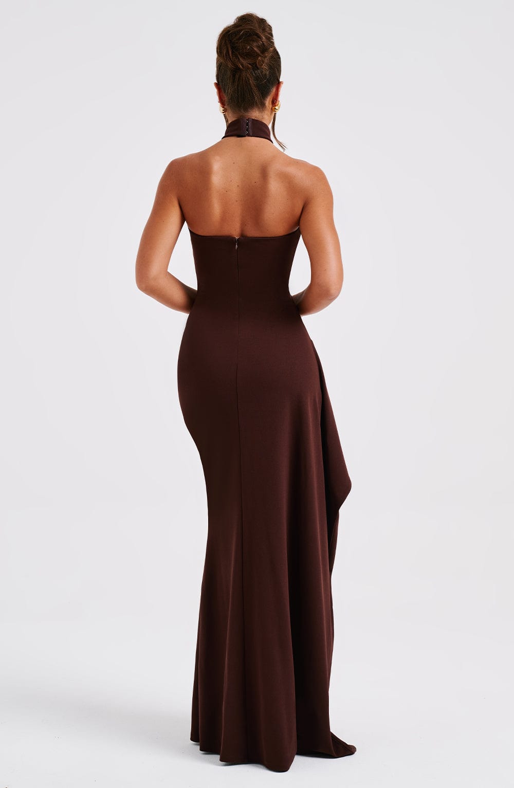 Isadora Maxi Dress - Chocolate-My Top Dress.All Rights Reserved