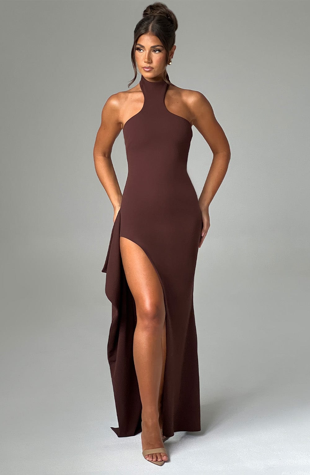 Isadora Maxi Dress - Chocolate-My Top Dress.All Rights Reserved