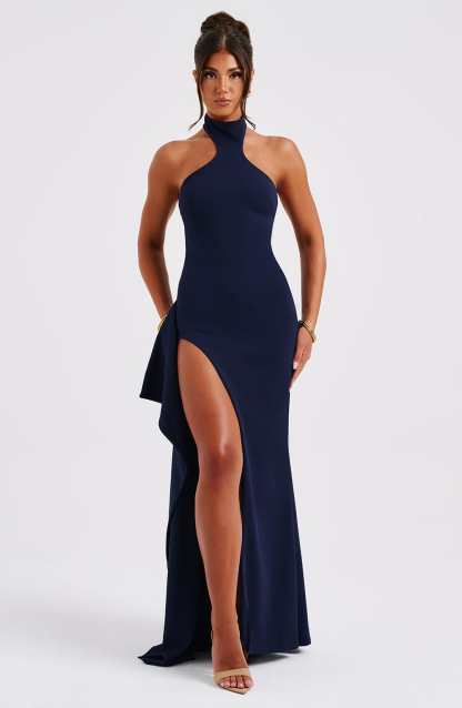 Isadora Maxi Dress - Navy-My Top Dress.All Rights Reserved