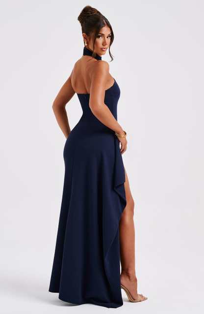 Isadora Maxi Dress - Navy-My Top Dress.All Rights Reserved